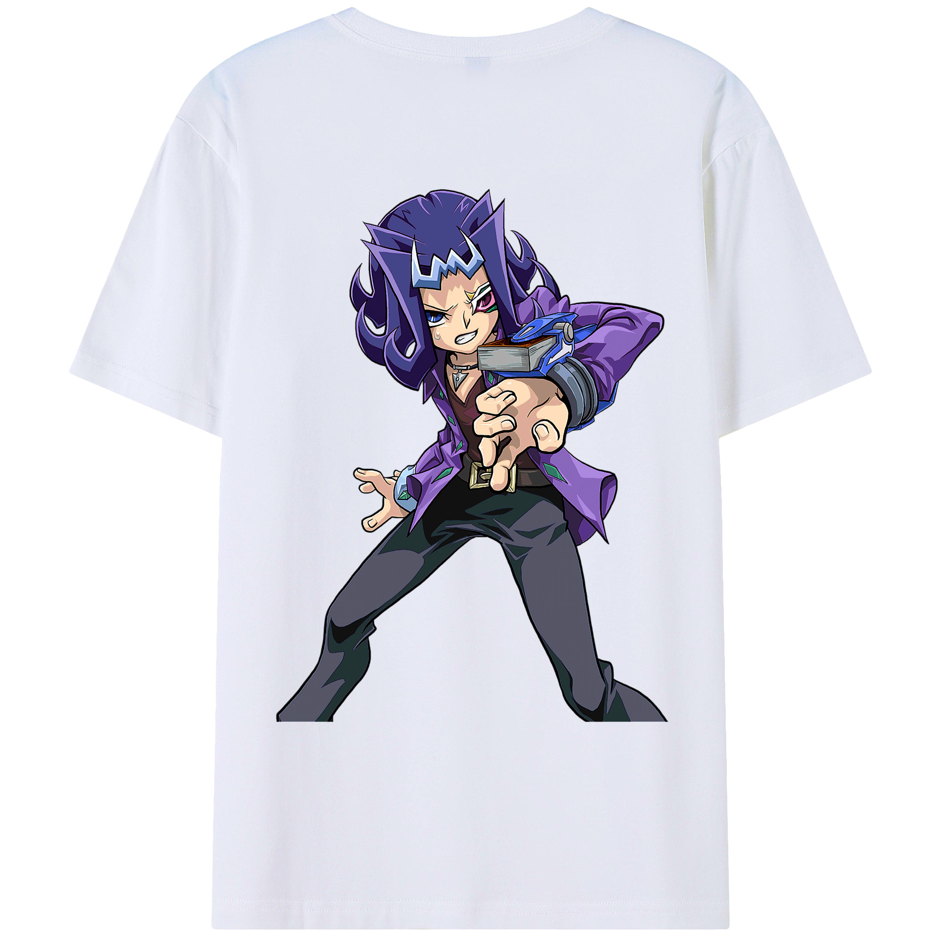 （画像用） 遊☆戯☆王 Yu-Gi-Oh! レディース半袖Tシャツ(バックプリント)