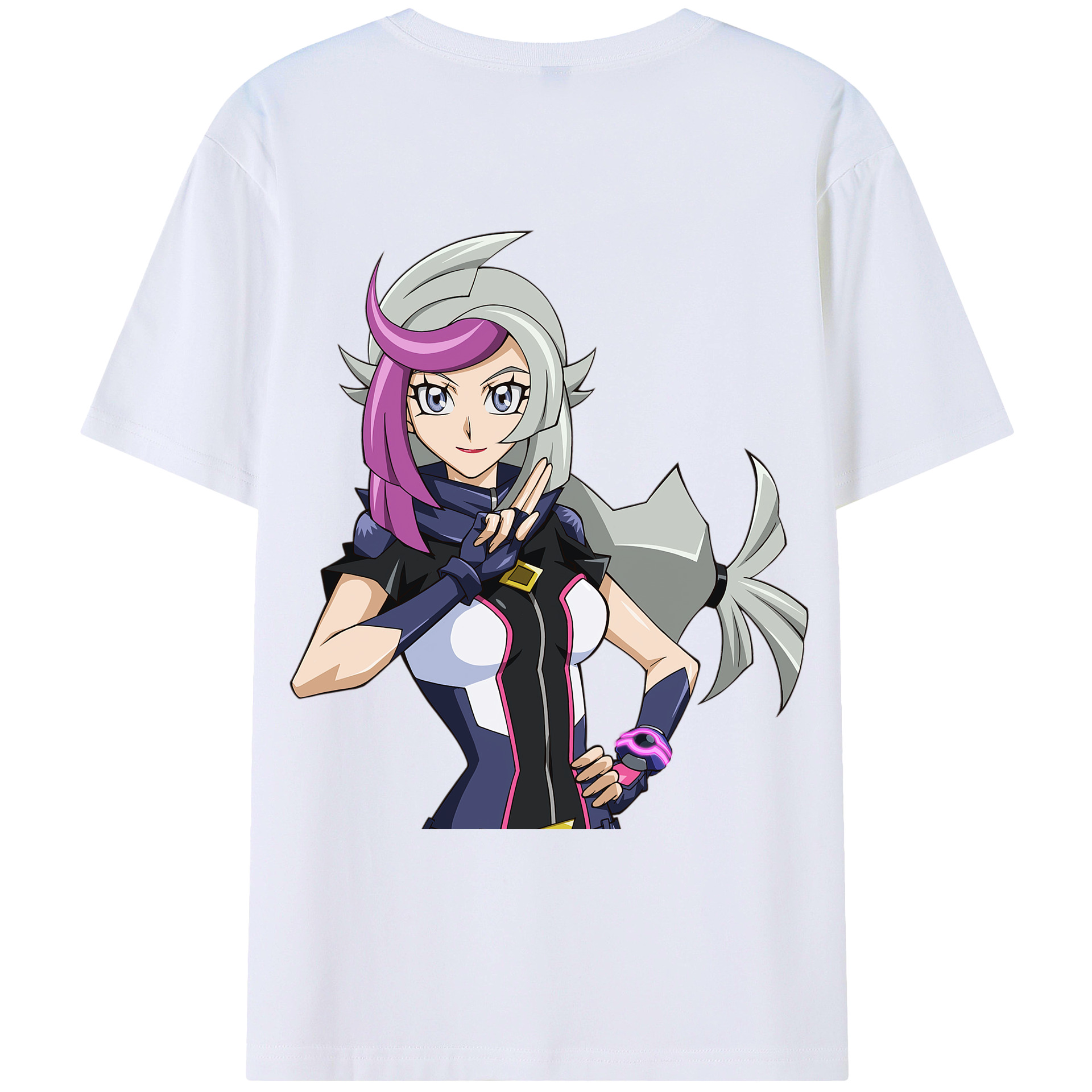 （画像用） 遊☆戯☆王 Yu-Gi-Oh! レディース半袖Tシャツ(バックプリント)