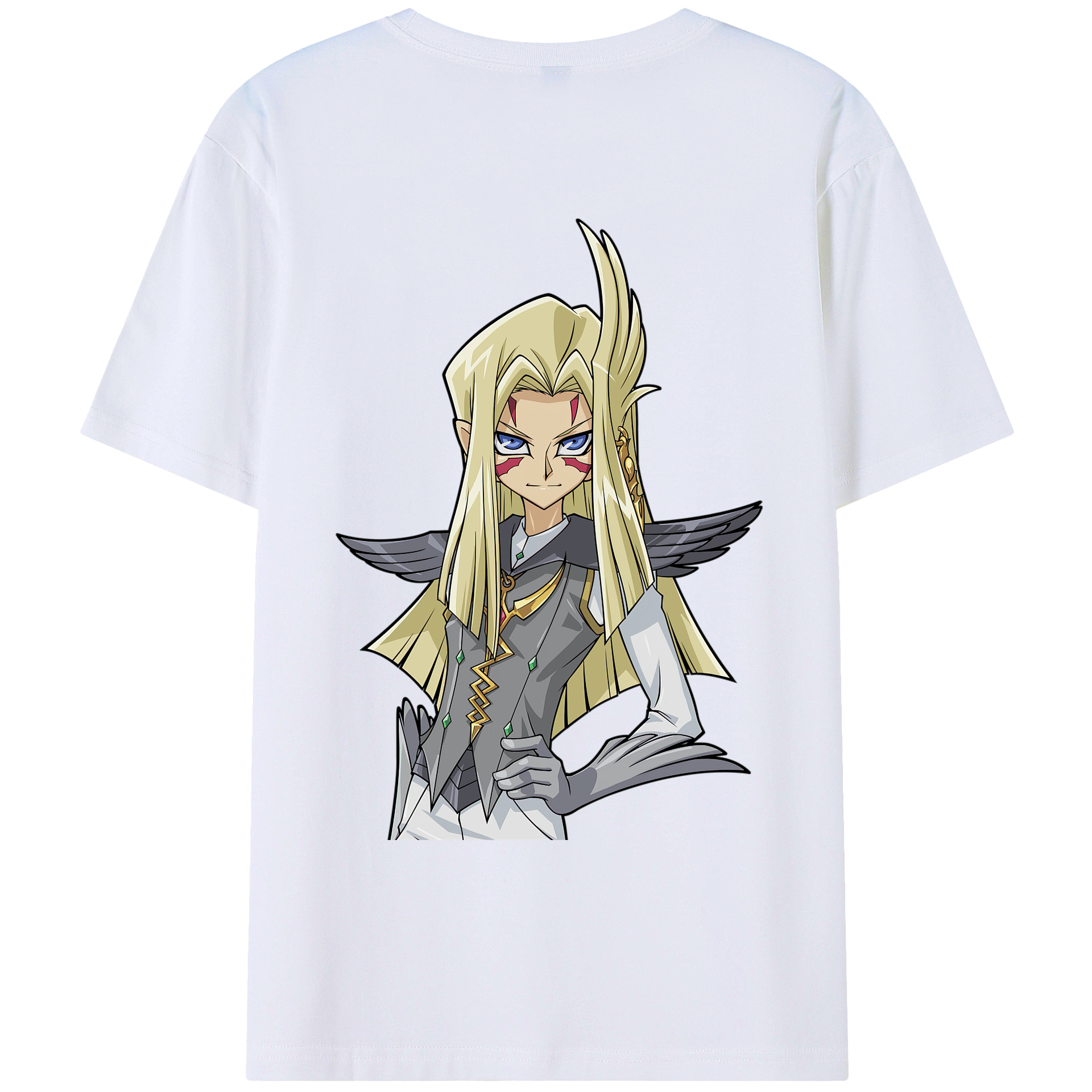 （画像用） 遊☆戯☆王 Yu-Gi-Oh! レディース半袖Tシャツ(バックプリント)
