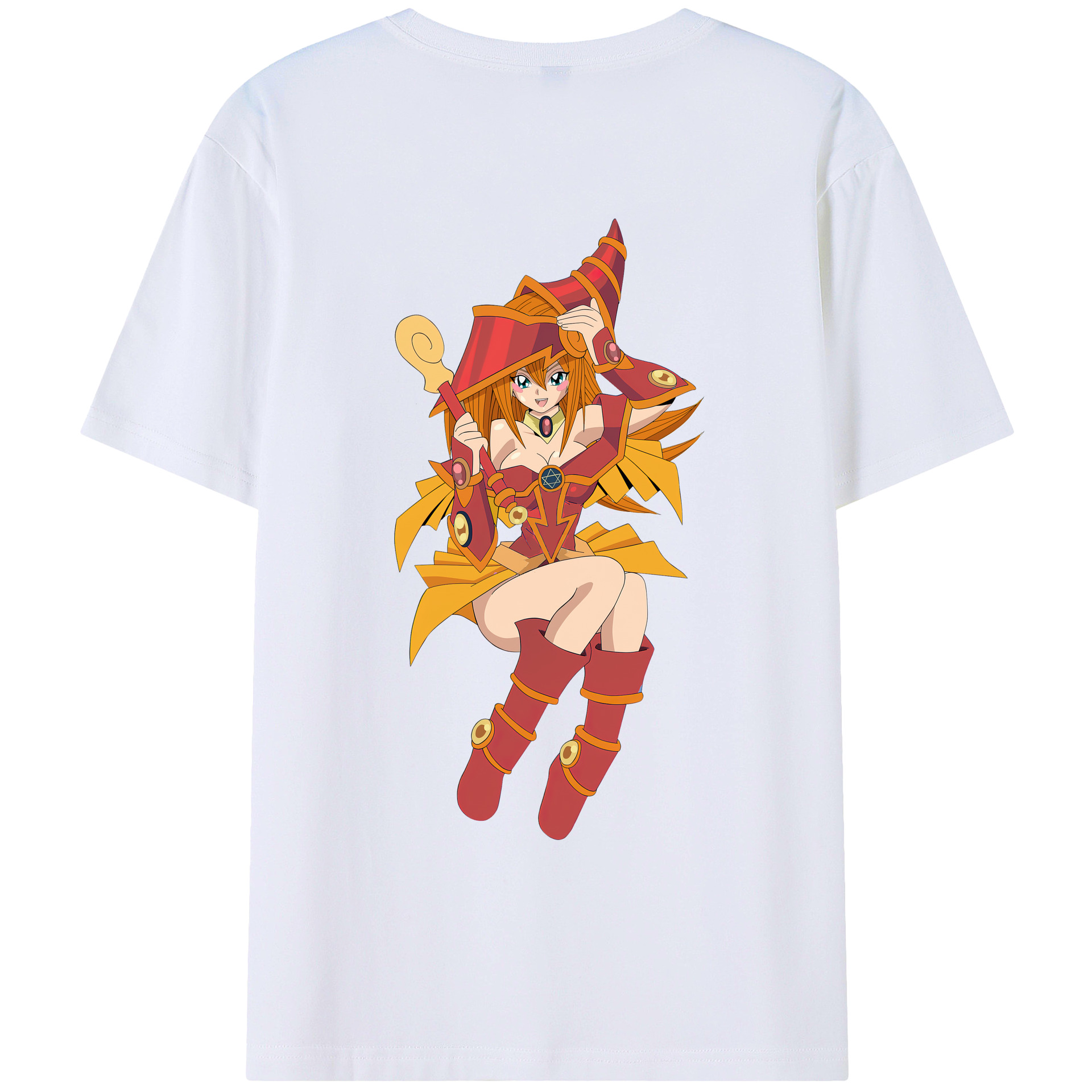 （画像用） 遊☆戯☆王 Yu-Gi-Oh! レディース半袖Tシャツ(バックプリント)