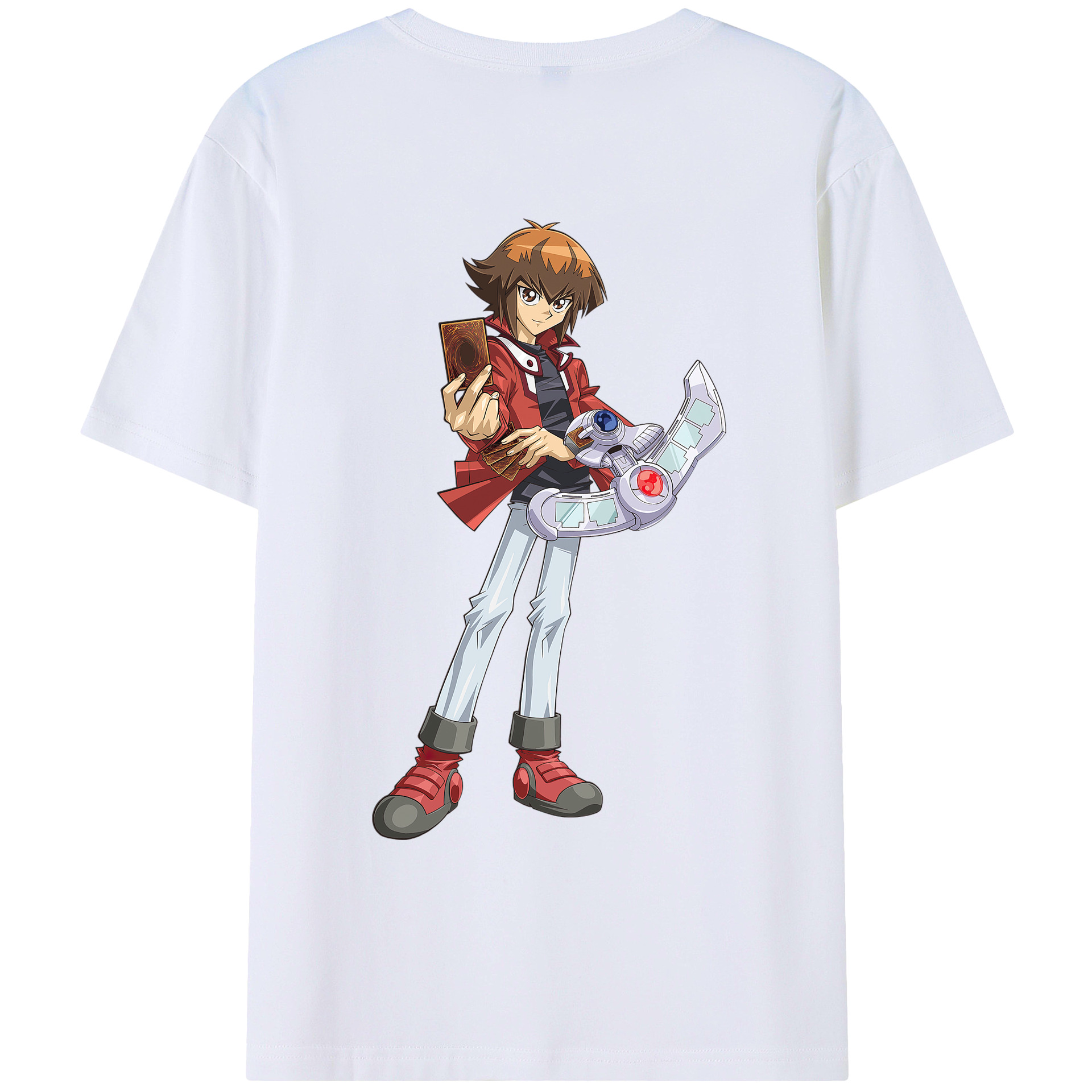 （画像用） 遊☆戯☆王 Yu-Gi-Oh! レディース半袖Tシャツ(バックプリント)