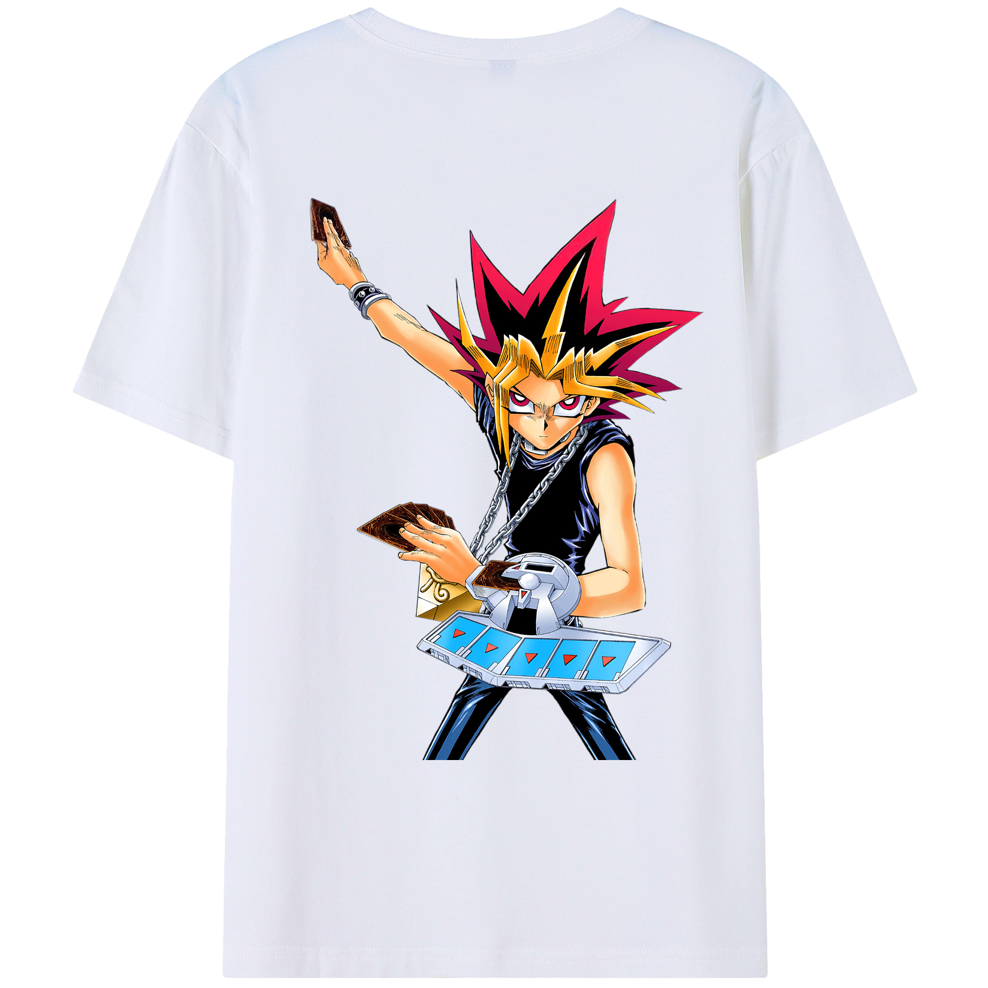 （画像用） 遊☆戯☆王 Yu-Gi-Oh! レディース半袖Tシャツ(バックプリント)