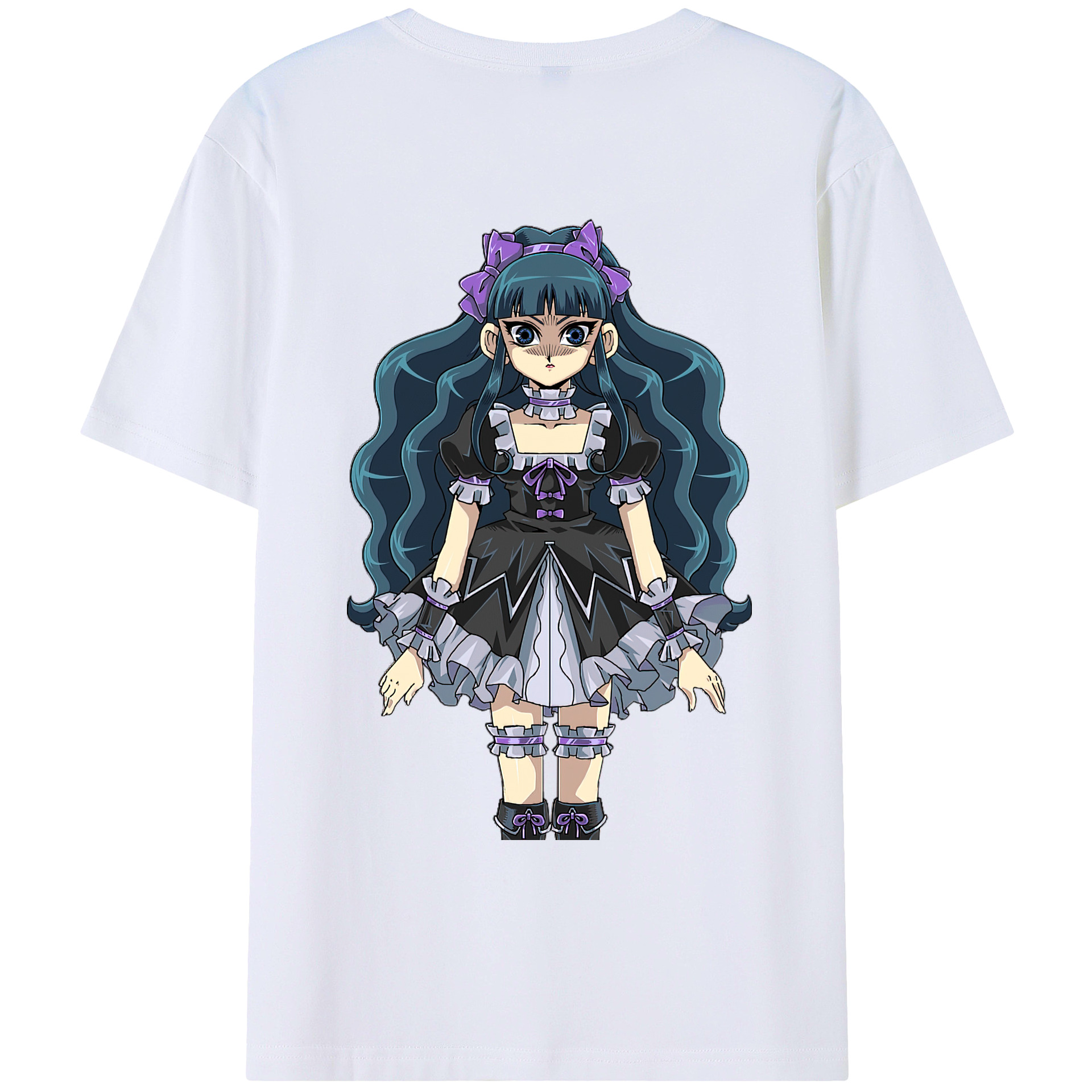 （画像用） 遊☆戯☆王 Yu-Gi-Oh! レディース半袖Tシャツ(バックプリント)
