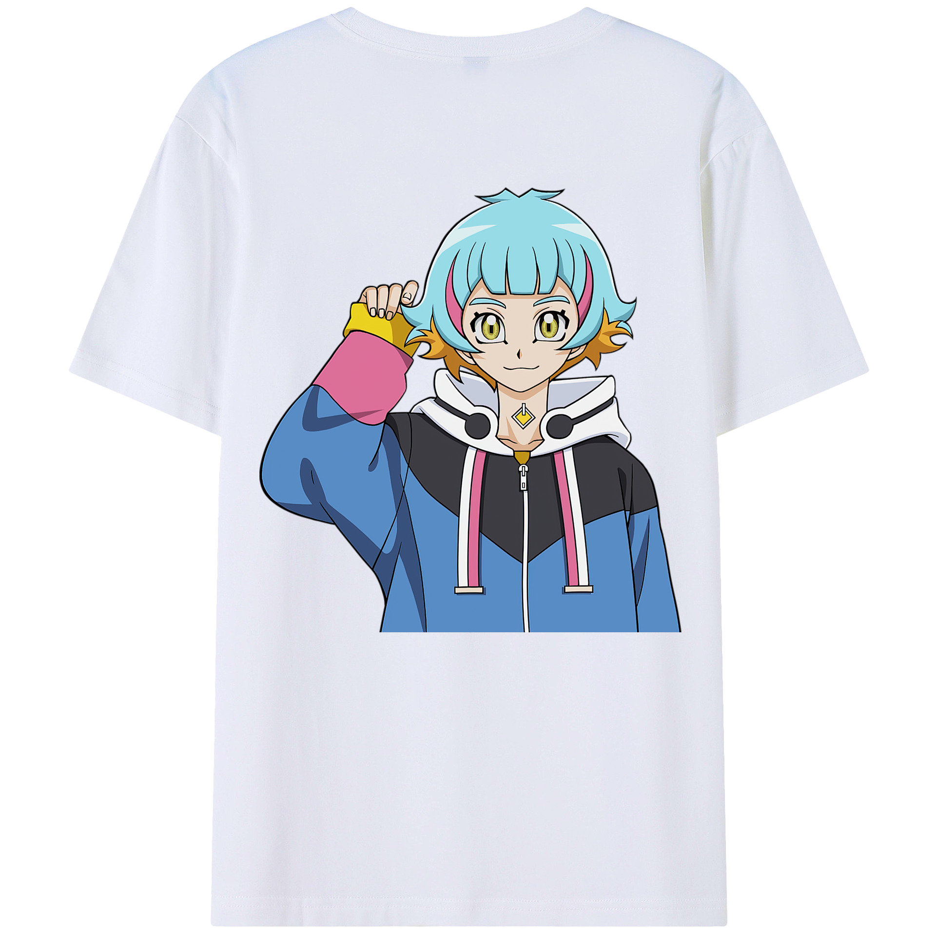 （画像用） 遊☆戯☆王 Yu-Gi-Oh! レディース半袖Tシャツ(バックプリント)