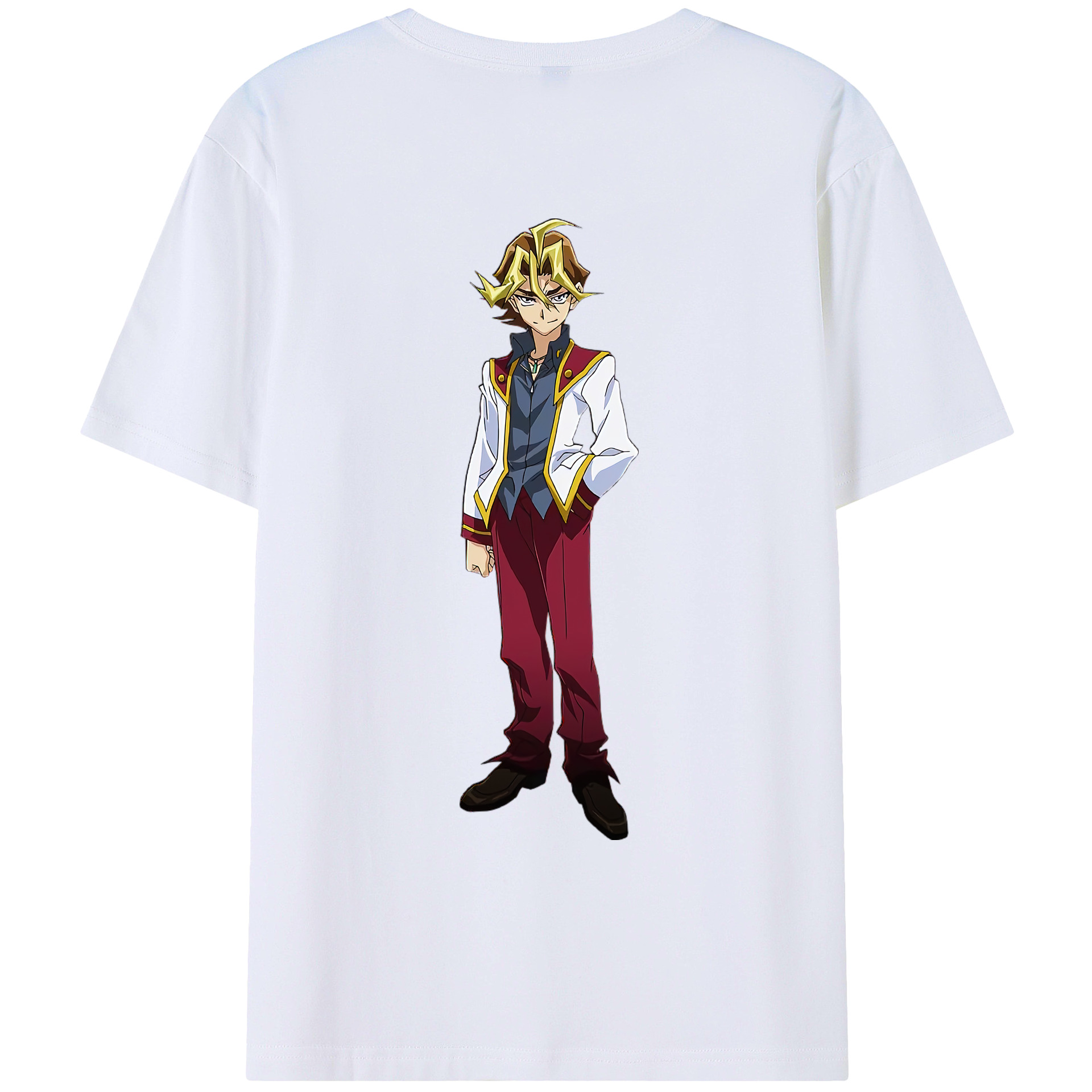 （画像用） 遊☆戯☆王 Yu-Gi-Oh! レディース半袖Tシャツ(バックプリント)