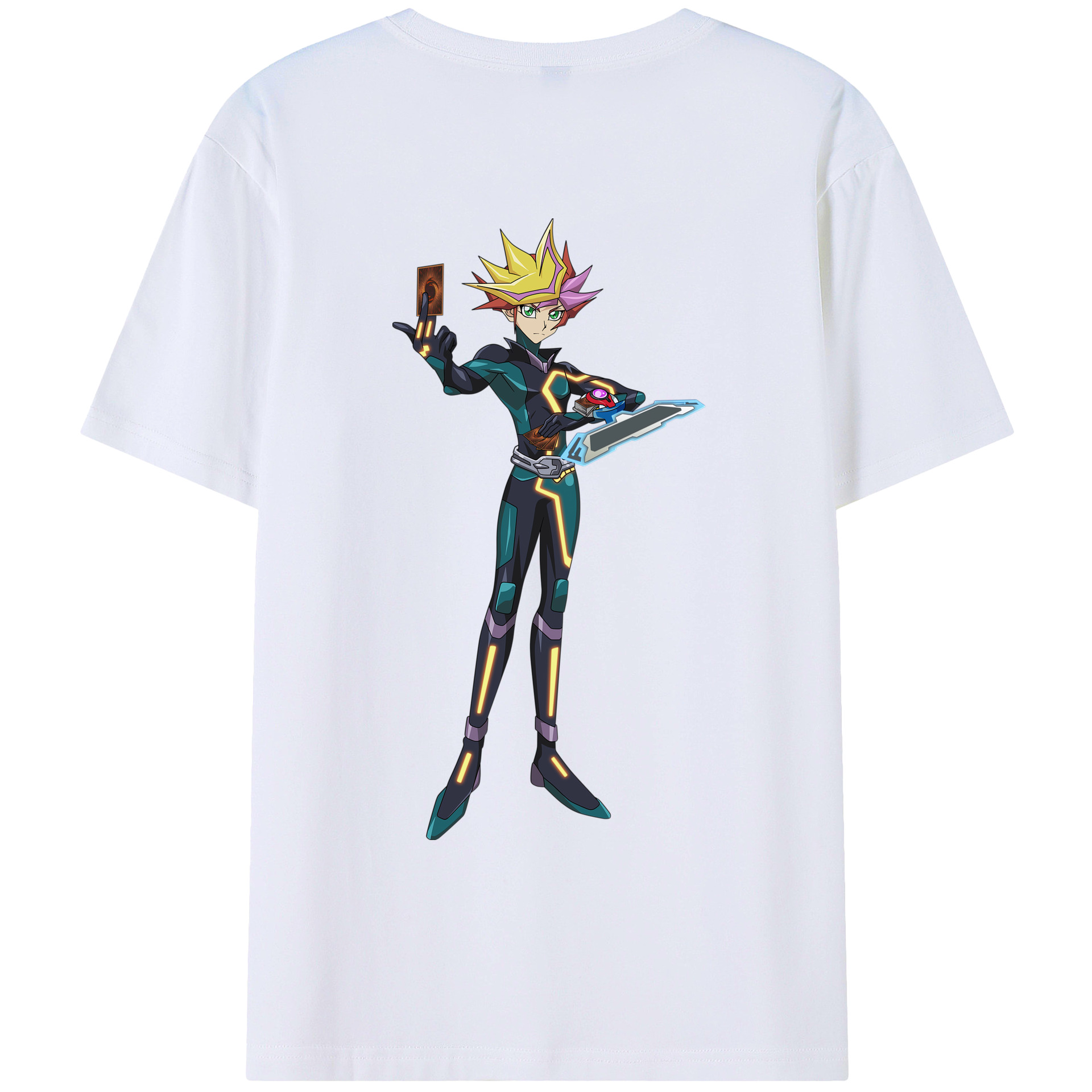 （画像用） 遊☆戯☆王 Yu-Gi-Oh! レディース半袖Tシャツ(バックプリント)