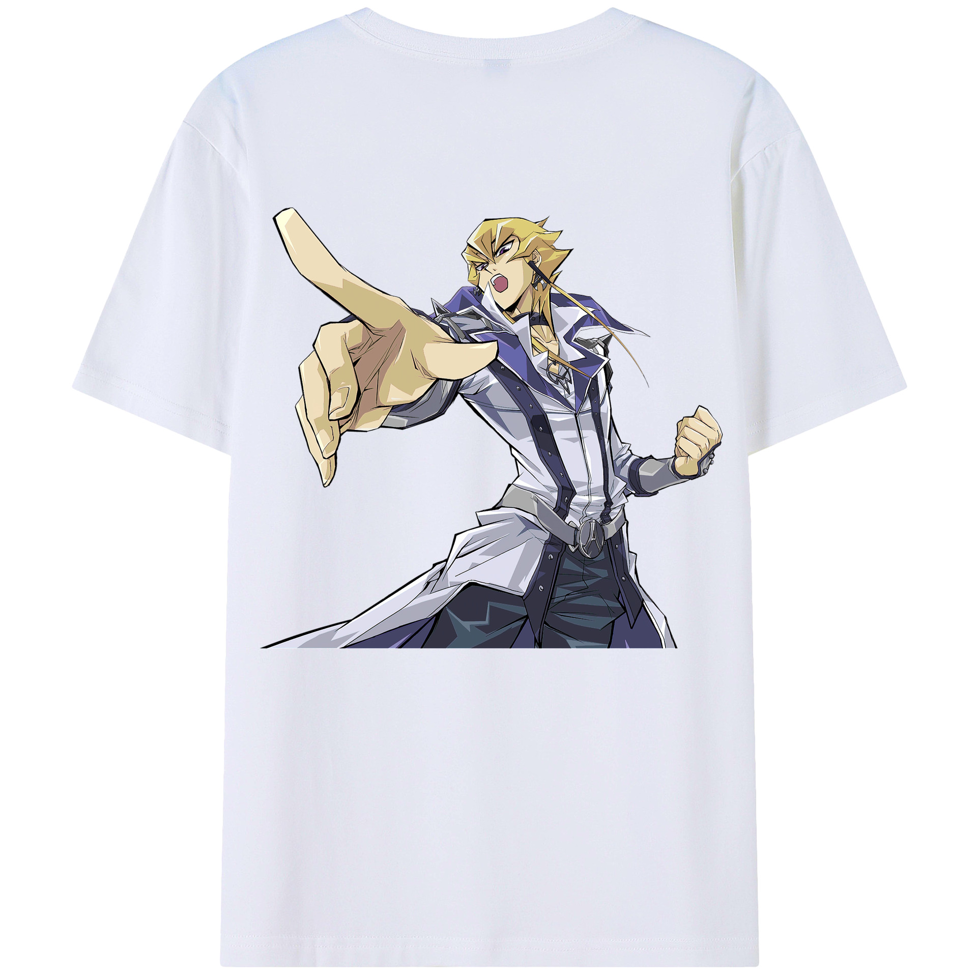 （画像用） 遊☆戯☆王 Yu-Gi-Oh! レディース半袖Tシャツ(バックプリント)