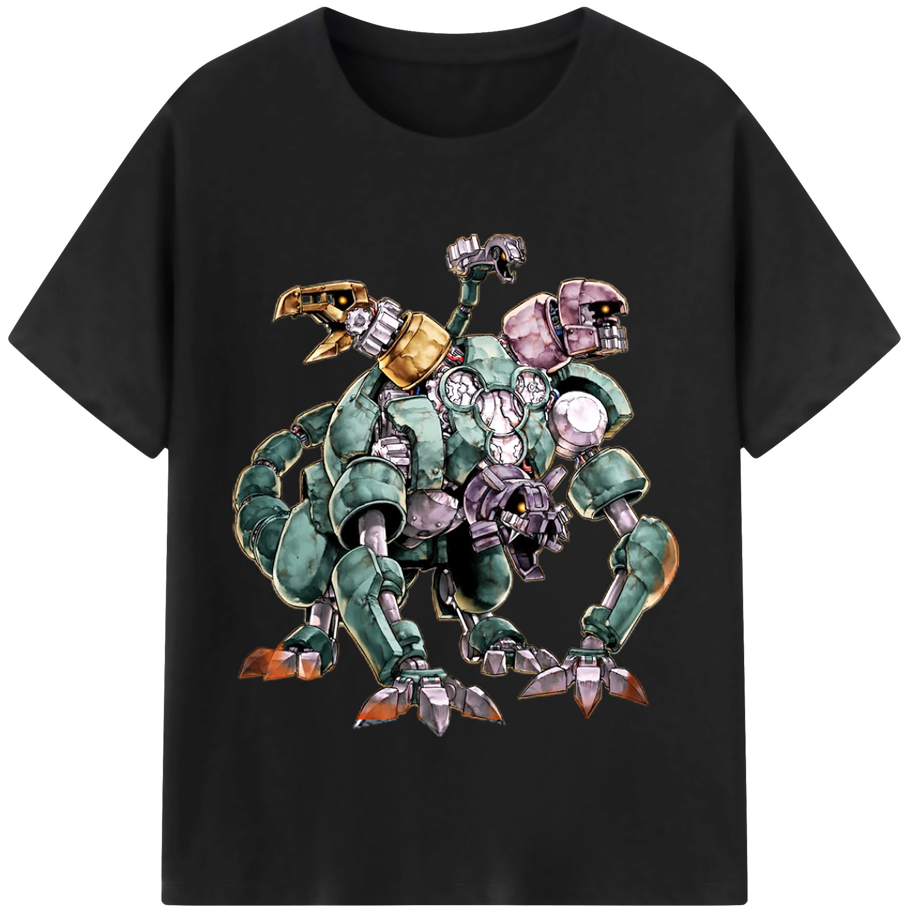 （画像用） 遊☆戯☆王 Yu-Gi-Oh! レディースカジュアルプリントTシャツ（綿100％）