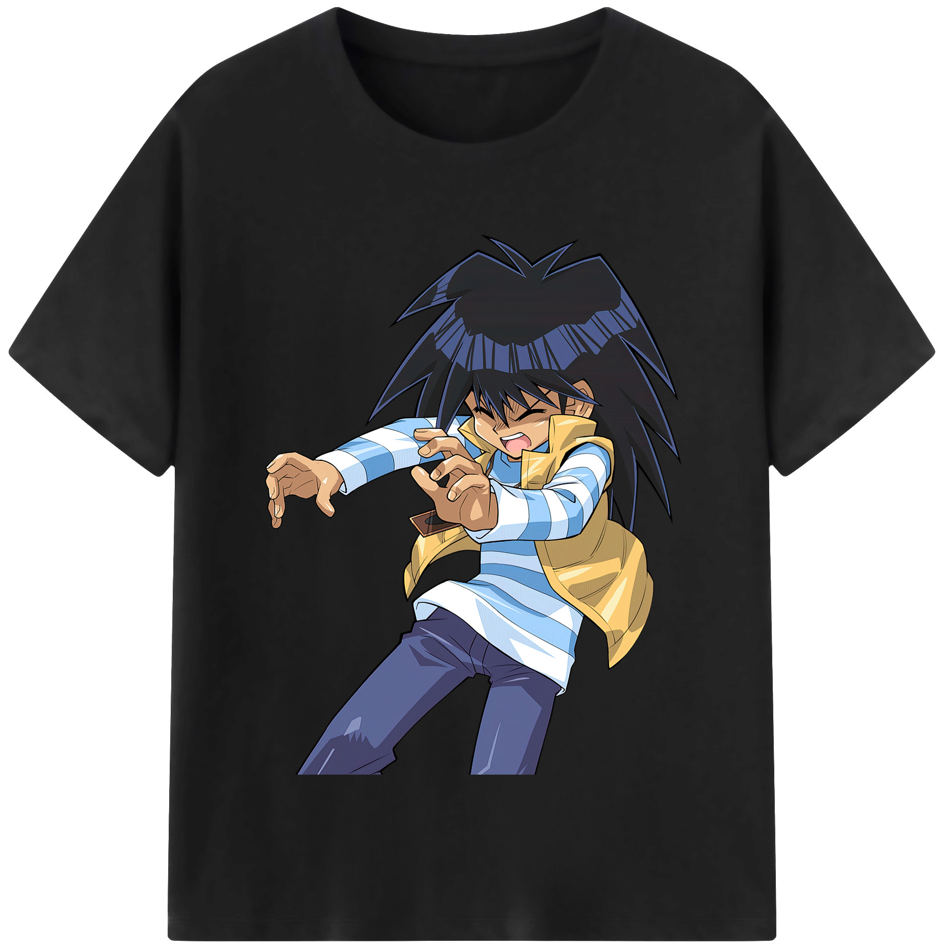 （画像用） 遊☆戯☆王 Yu-Gi-Oh! レディースカジュアルプリントTシャツ（綿100％）