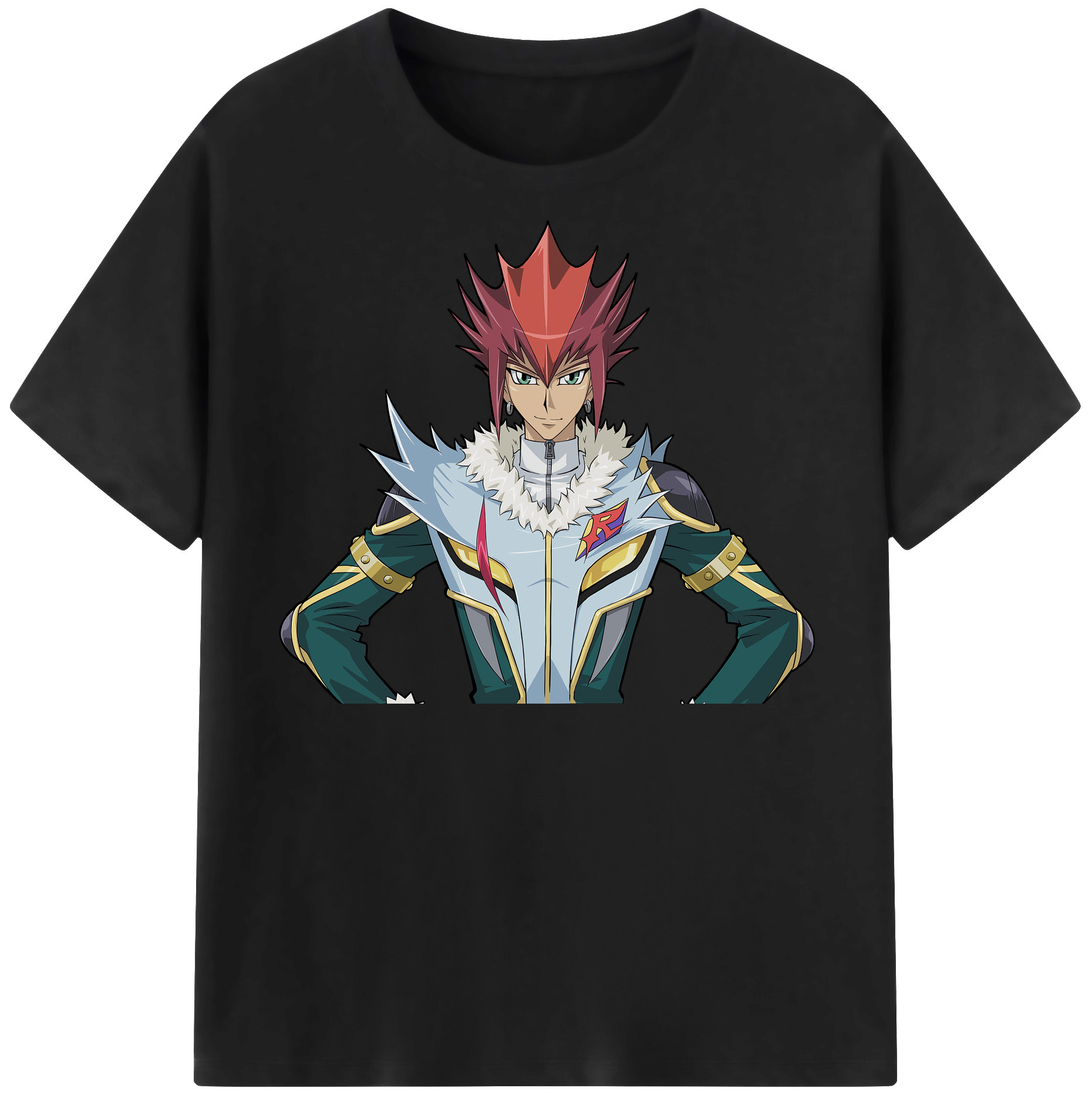 （画像用） 遊☆戯☆王 Yu-Gi-Oh! レディースカジュアルプリントTシャツ（綿100％）