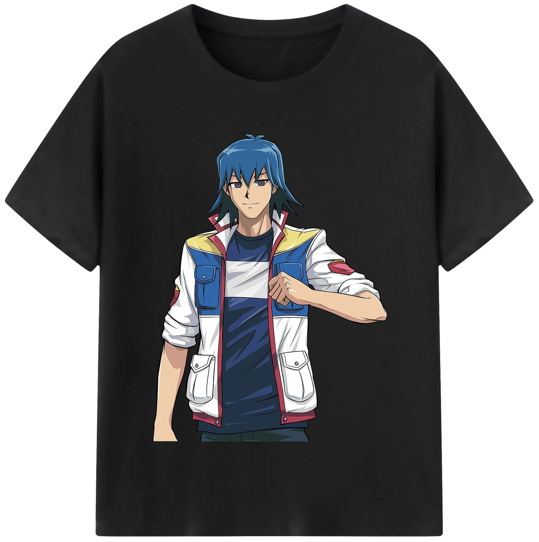 （画像用） 遊☆戯☆王 Yu-Gi-Oh! レディースカジュアルプリントTシャツ（綿100％）