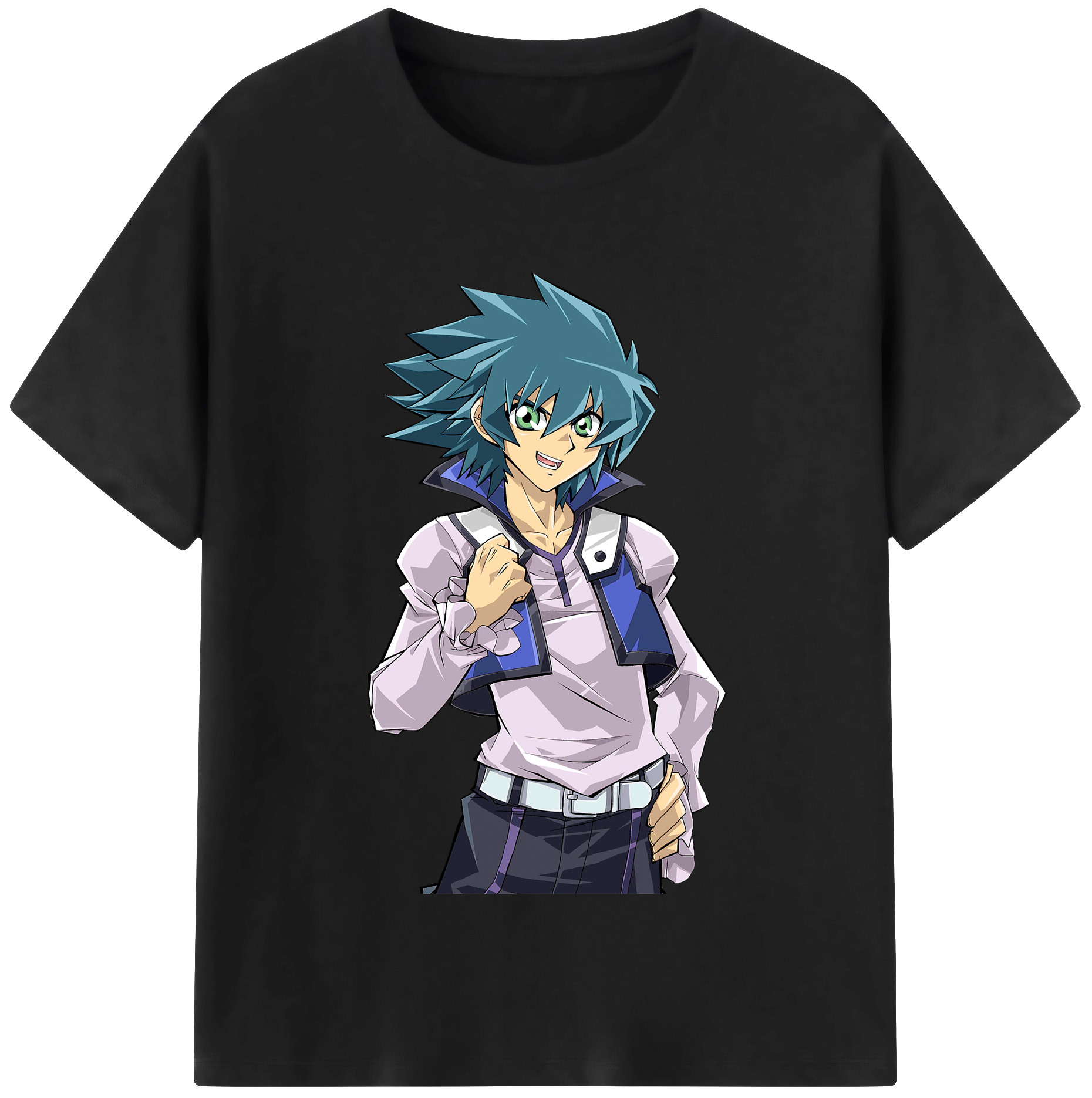 （画像用） 遊☆戯☆王 Yu-Gi-Oh! レディースカジュアルプリントTシャツ（綿100％）