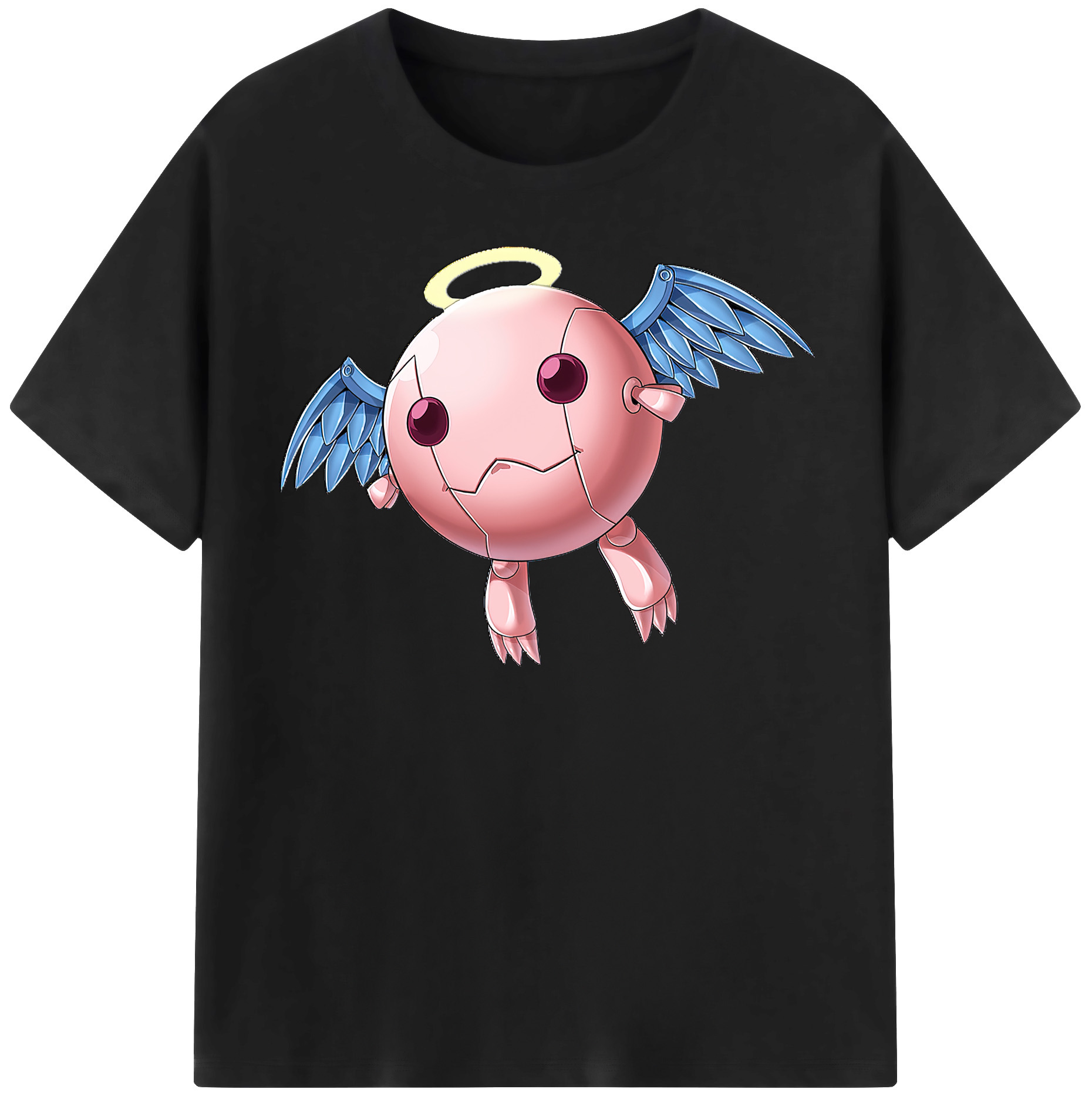 （画像用） 遊☆戯☆王 Yu-Gi-Oh! レディースカジュアルプリントTシャツ（綿100％）