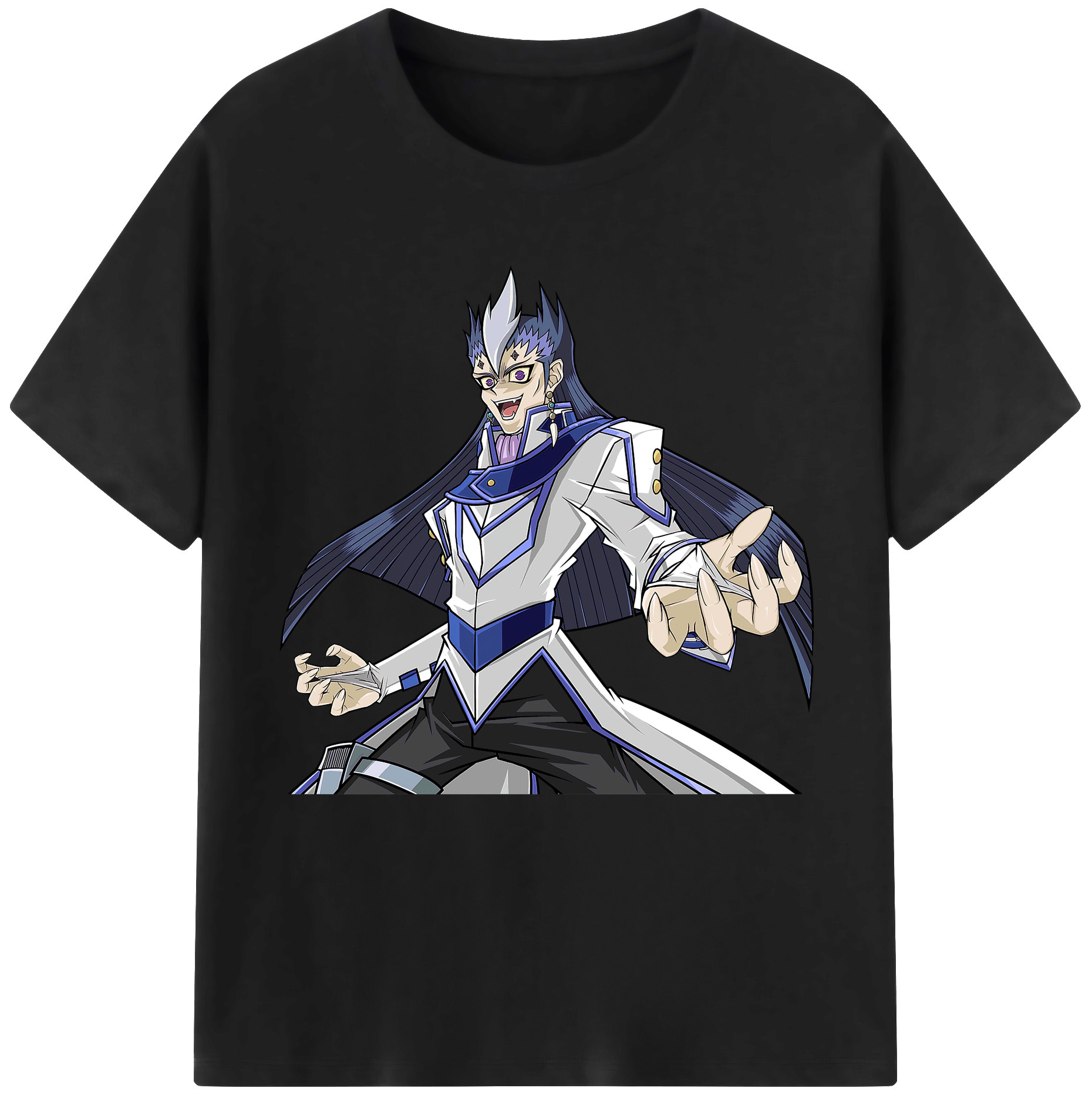 （画像用） 遊☆戯☆王 Yu-Gi-Oh! レディースカジュアルプリントTシャツ（綿100％）