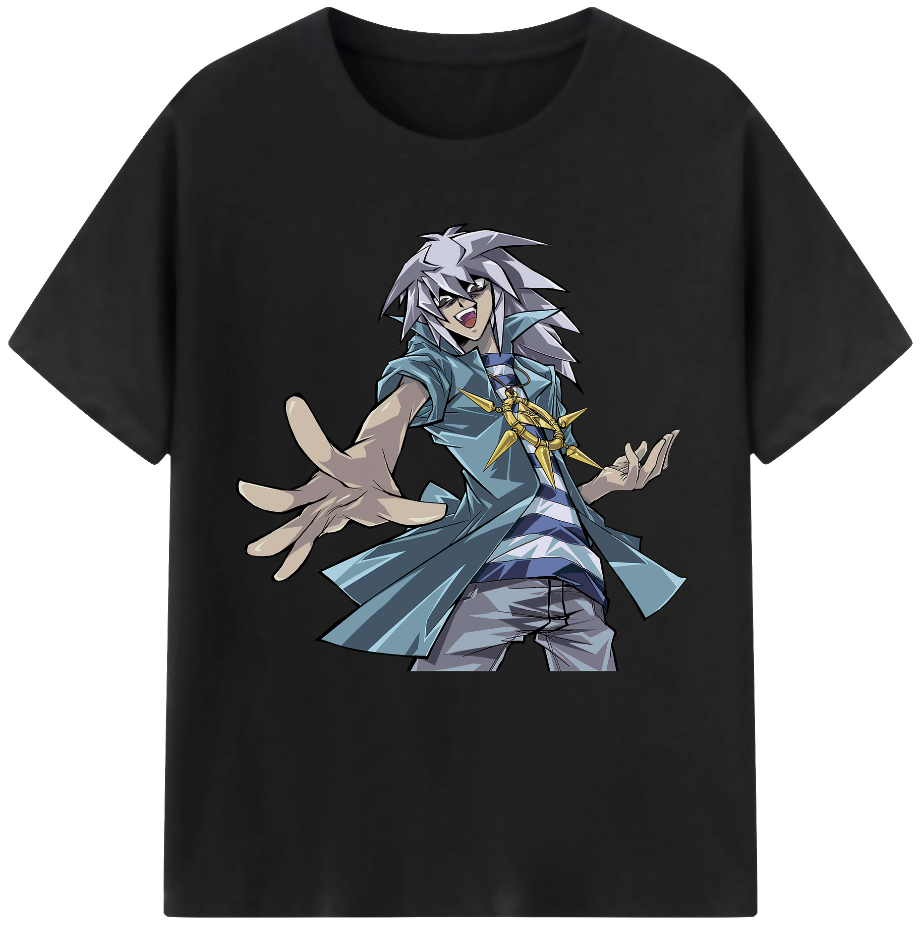 （画像用） 遊☆戯☆王 Yu-Gi-Oh! レディースカジュアルプリントTシャツ（綿100％）