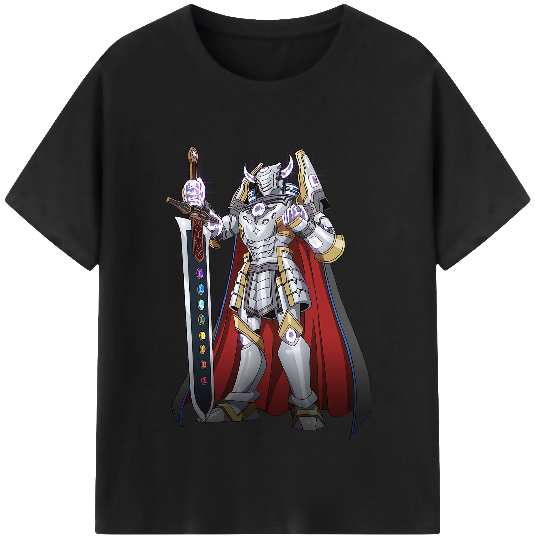 （画像用） 遊☆戯☆王 Yu-Gi-Oh! レディースカジュアルプリントTシャツ（綿100％）