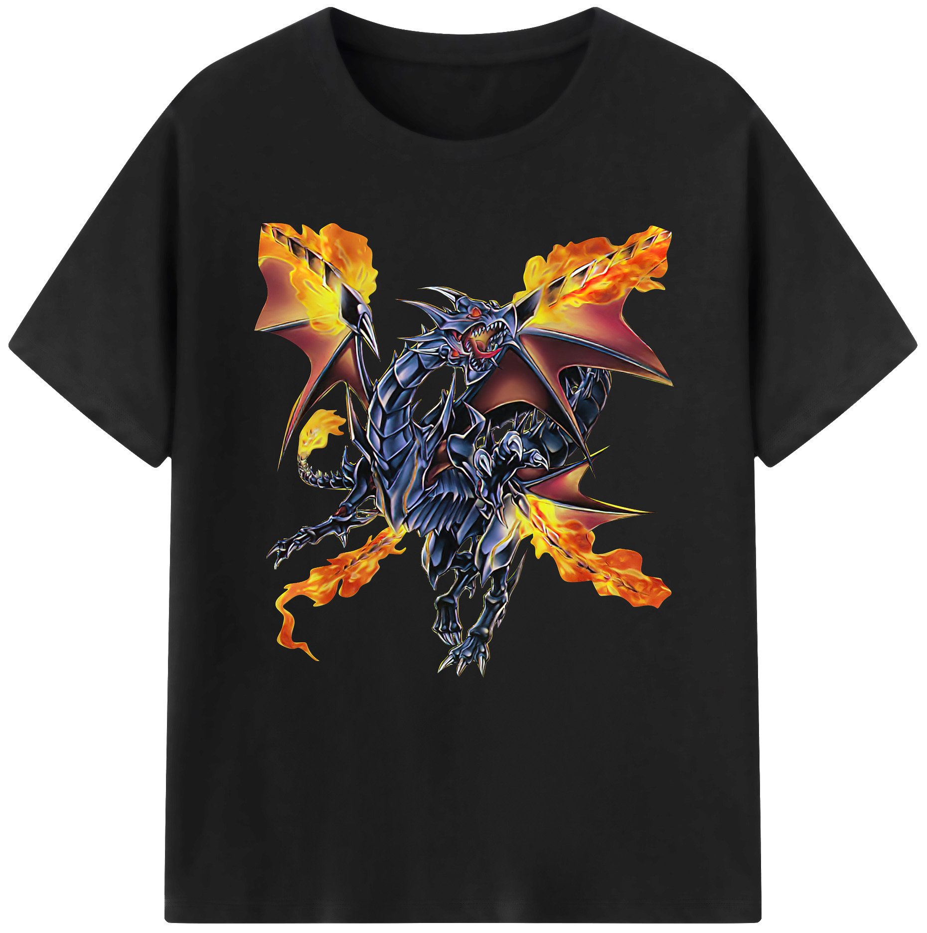 （画像用） 遊☆戯☆王 Yu-Gi-Oh! レディースカジュアルプリントTシャツ（綿100％）