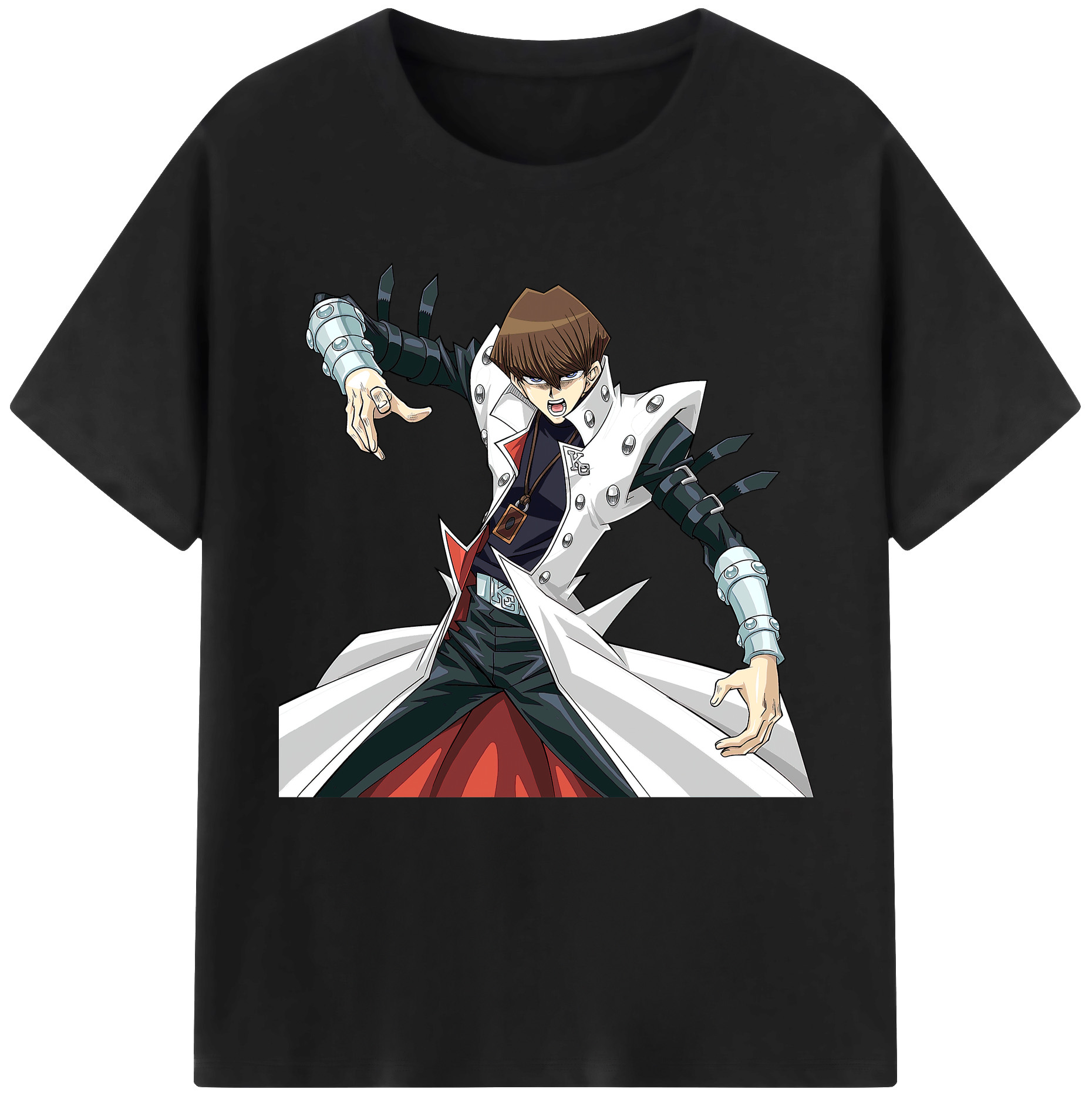 （画像用） 遊☆戯☆王 Yu-Gi-Oh! レディースカジュアルプリントTシャツ（綿100％）