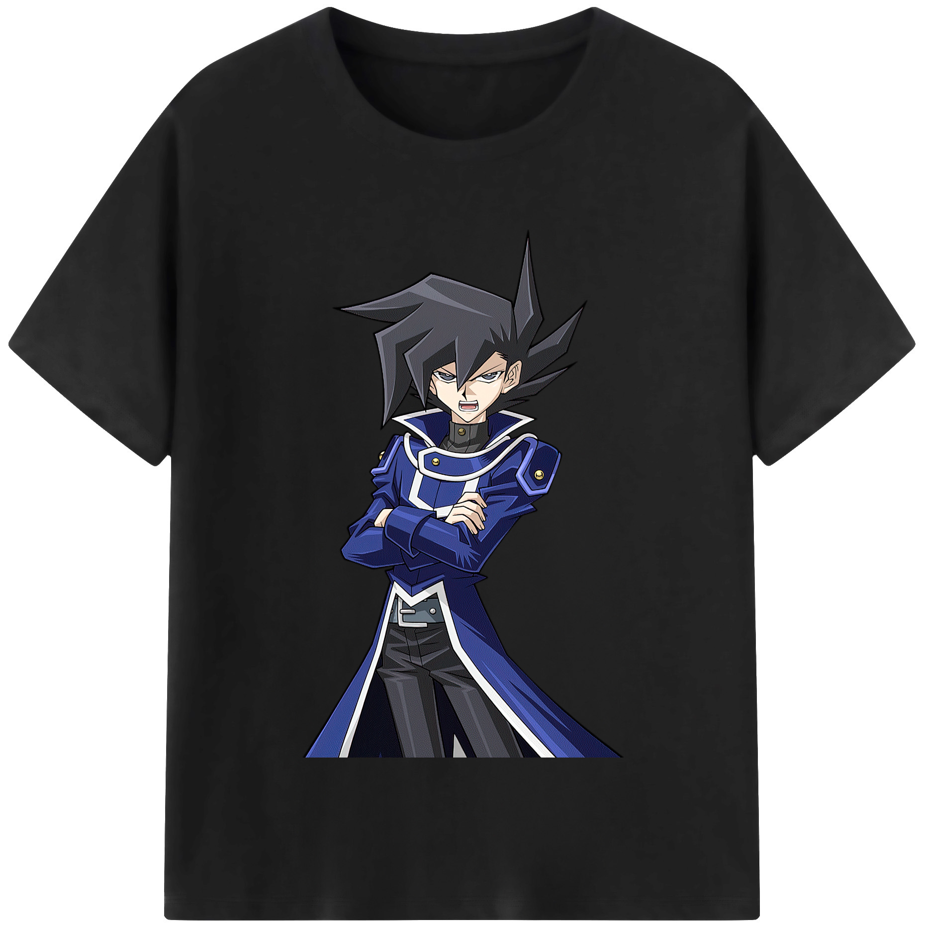 （画像用） 遊☆戯☆王 Yu-Gi-Oh! レディースカジュアルプリントTシャツ（綿100％）