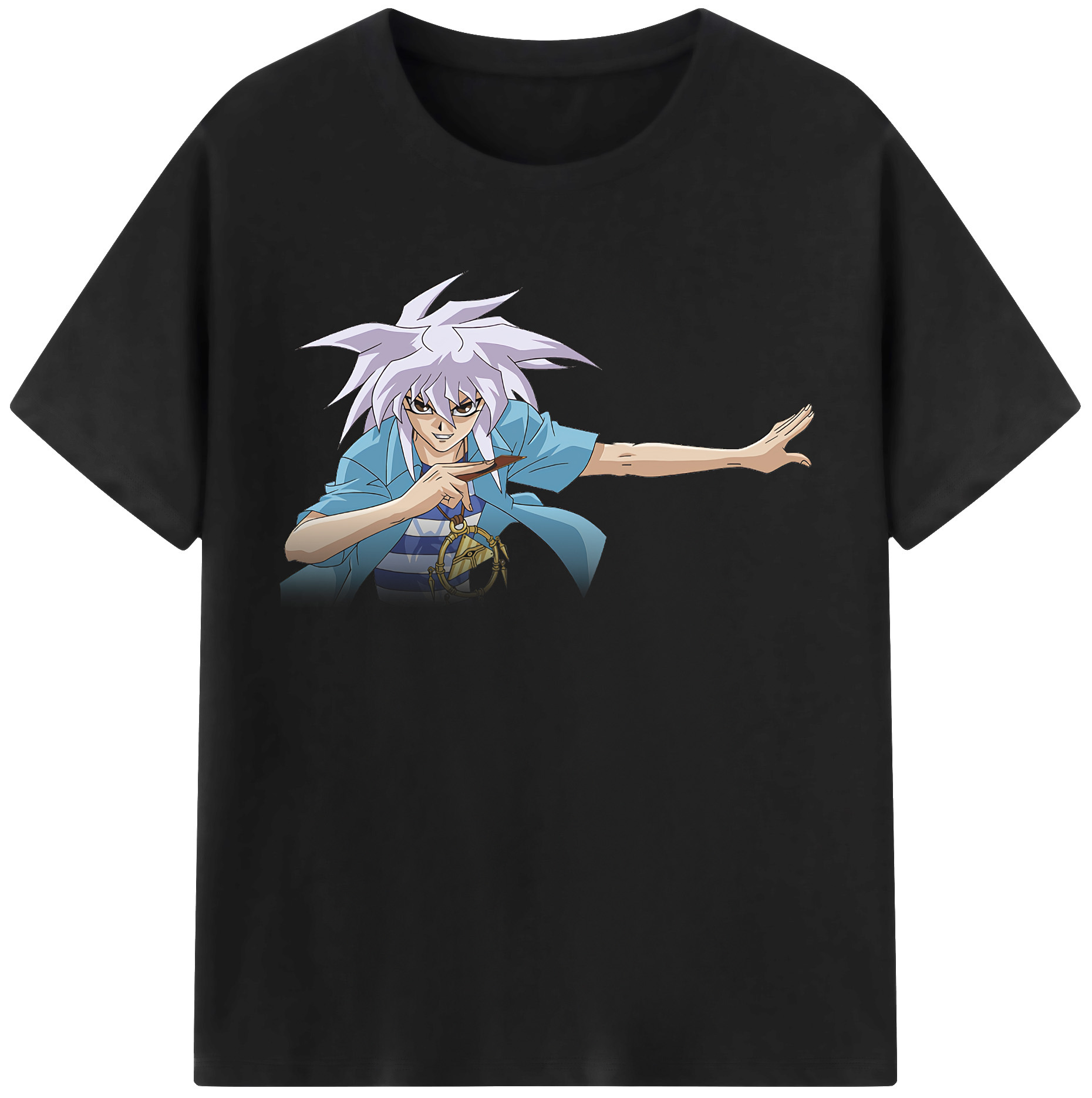 （画像用） 遊☆戯☆王 Yu-Gi-Oh! レディースカジュアルプリントTシャツ（綿100％）