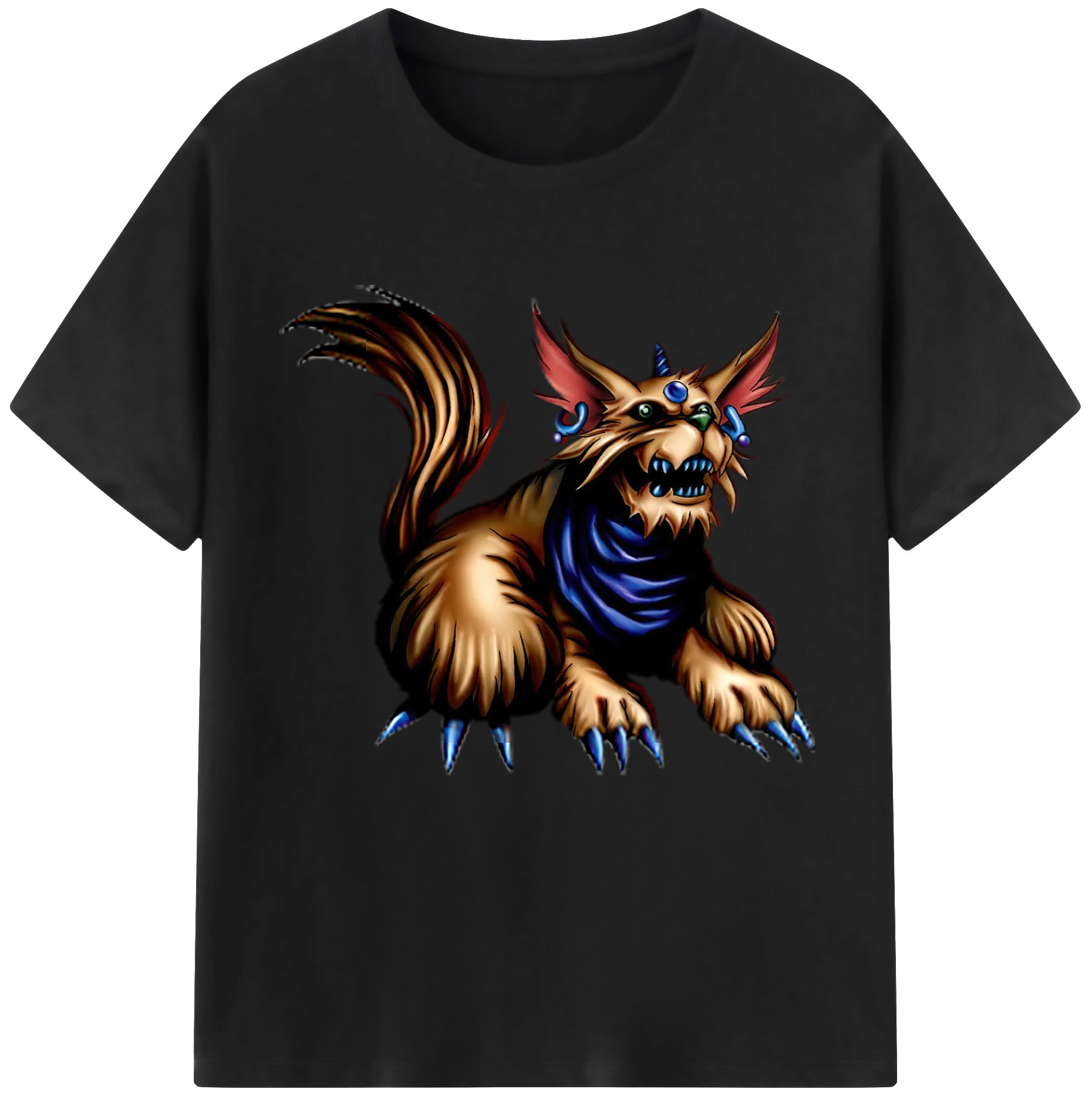 （画像用） 遊☆戯☆王 Yu-Gi-Oh! レディースカジュアルプリントTシャツ（綿100％）