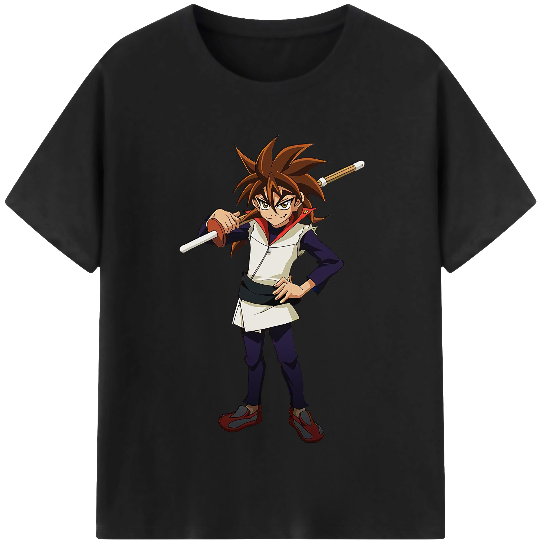 （画像用） 遊☆戯☆王 Yu-Gi-Oh! レディースカジュアルプリントTシャツ（綿100％）