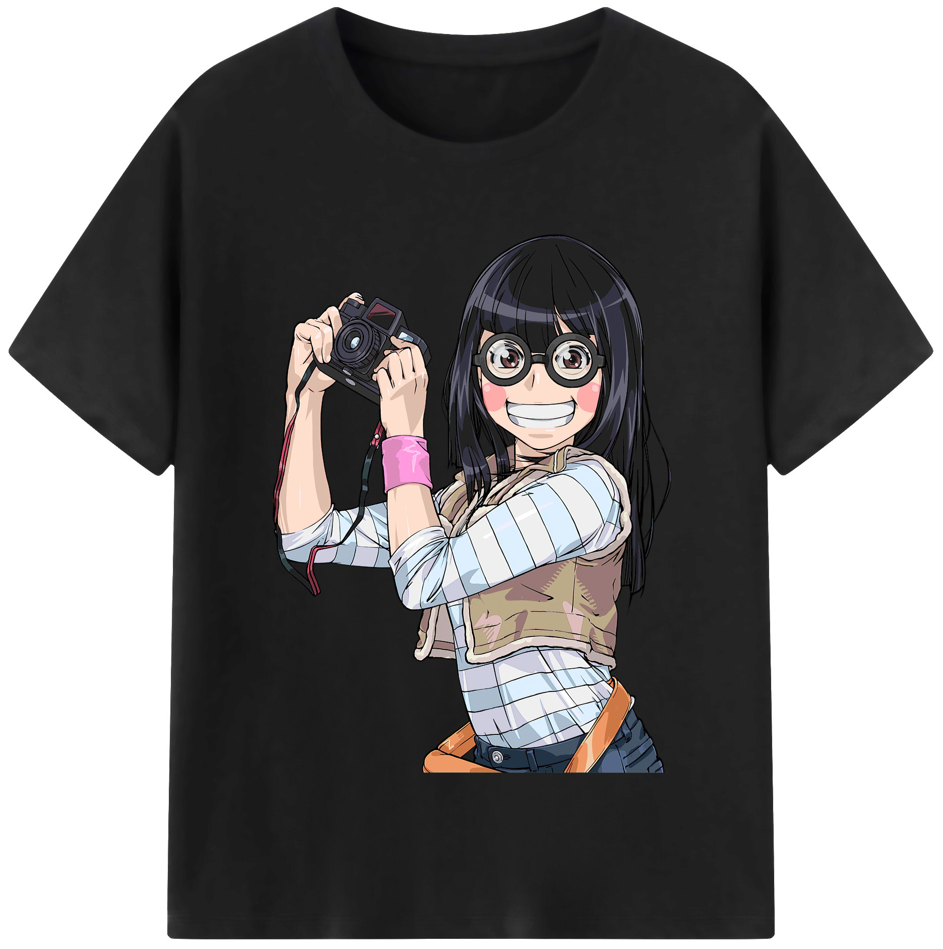 （画像用） 遊☆戯☆王 Yu-Gi-Oh! レディースカジュアルプリントTシャツ（綿100％）