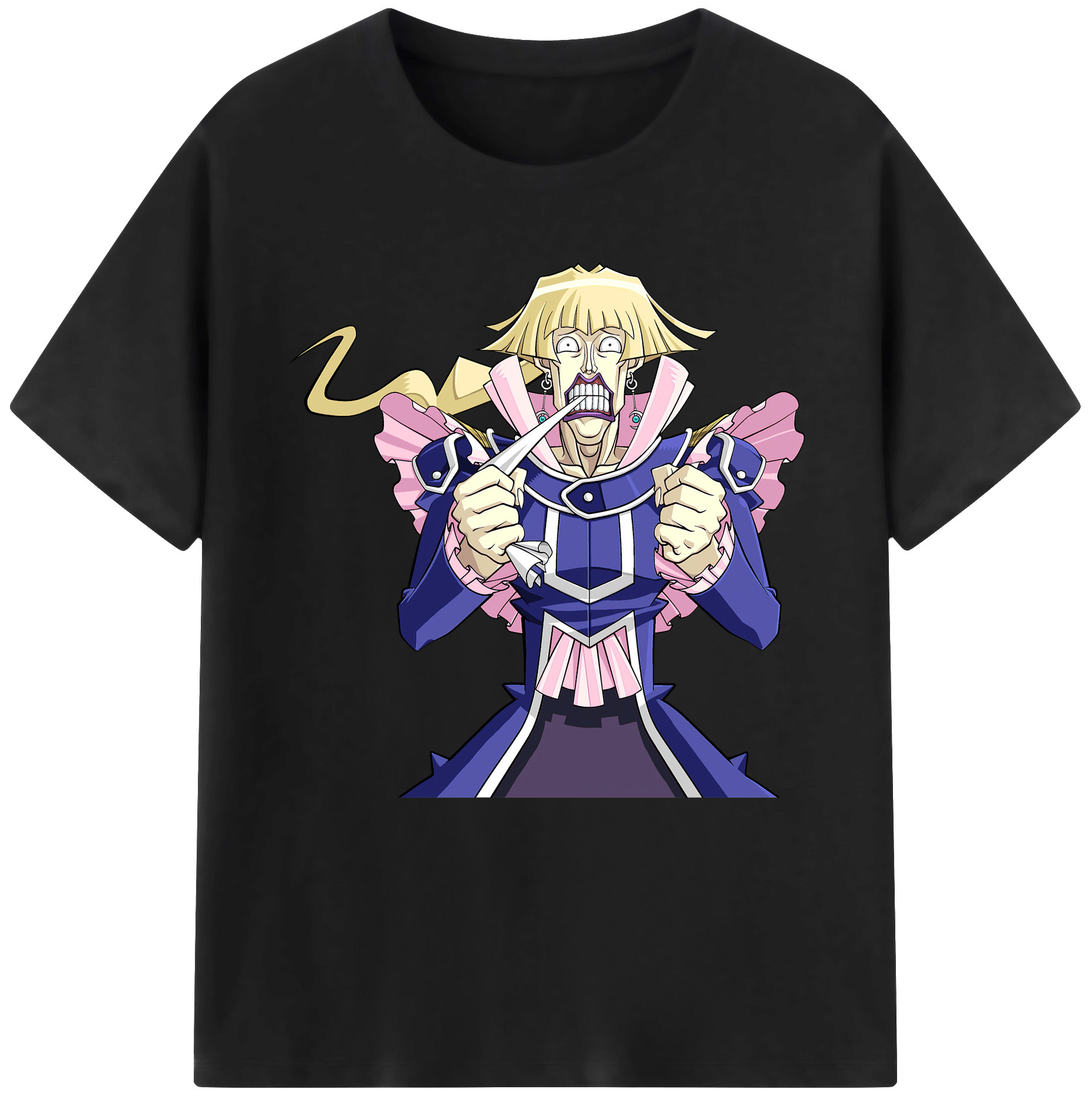 （画像用） 遊☆戯☆王 Yu-Gi-Oh! レディースカジュアルプリントTシャツ（綿100％）
