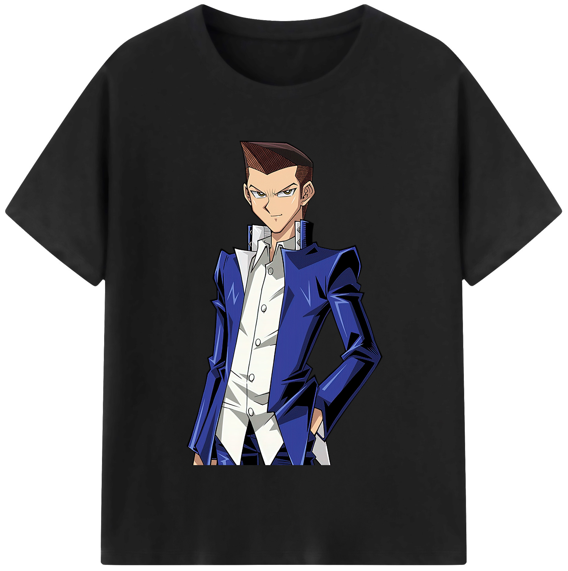 （画像用） 遊☆戯☆王 Yu-Gi-Oh! レディースカジュアルプリントTシャツ（綿100％）