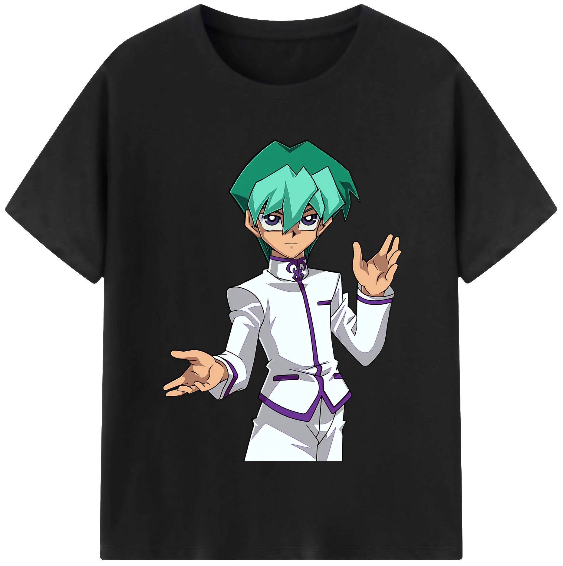 （画像用） 遊☆戯☆王 Yu-Gi-Oh! レディースカジュアルプリントTシャツ（綿100％）