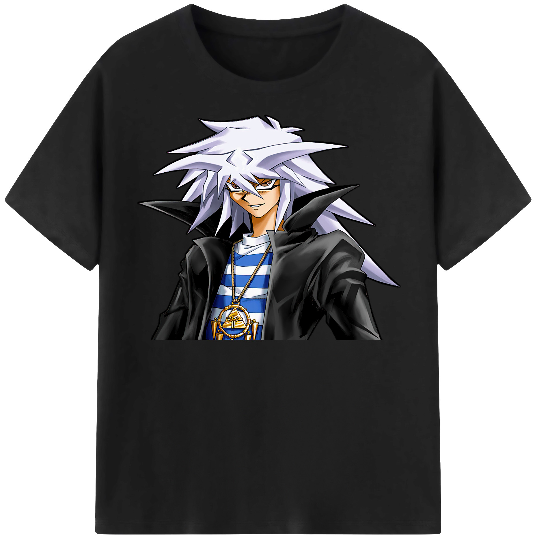 （画像用） 遊☆戯☆王 Yu-Gi-Oh! レディースカジュアルプリントTシャツ（綿100％）