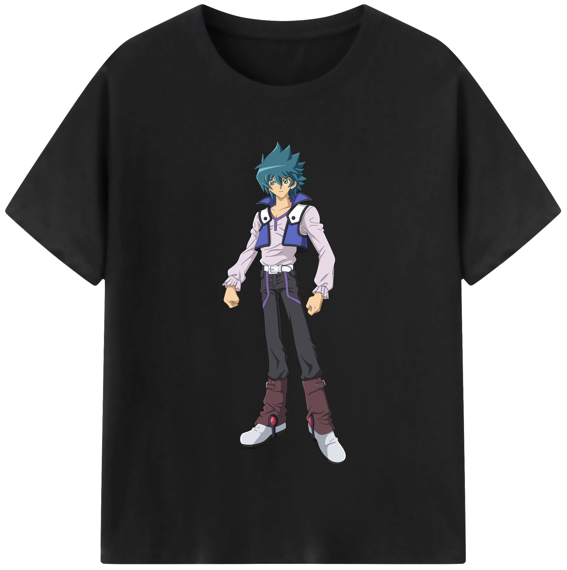 （画像用） 遊☆戯☆王 Yu-Gi-Oh! レディースカジュアルプリントTシャツ（綿100％）