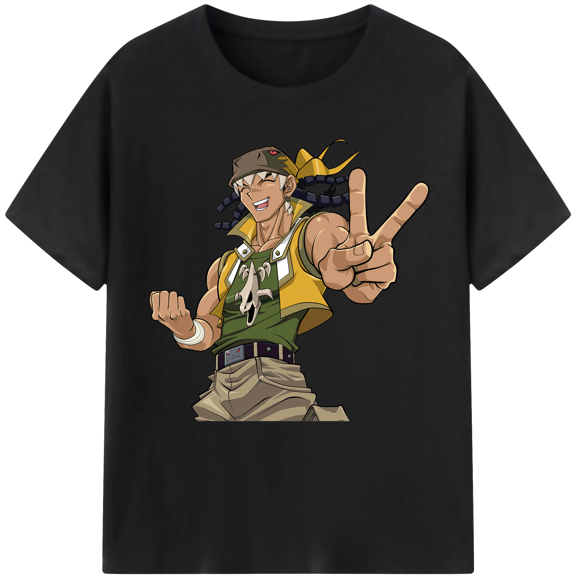 （画像用） 遊☆戯☆王 Yu-Gi-Oh! レディースカジュアルプリントTシャツ（綿100％）