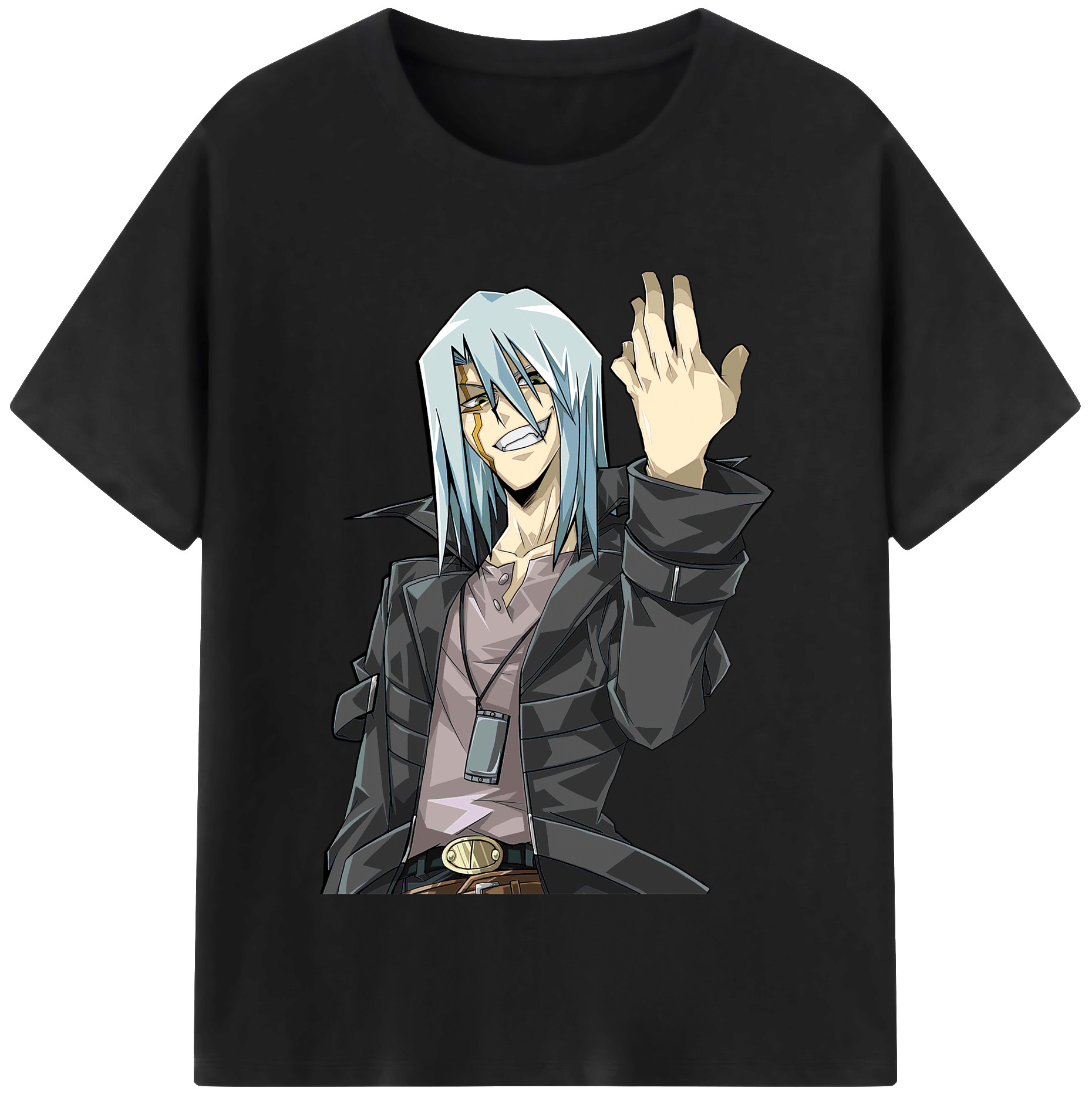 （画像用） 遊☆戯☆王 Yu-Gi-Oh! レディースカジュアルプリントTシャツ（綿100％）