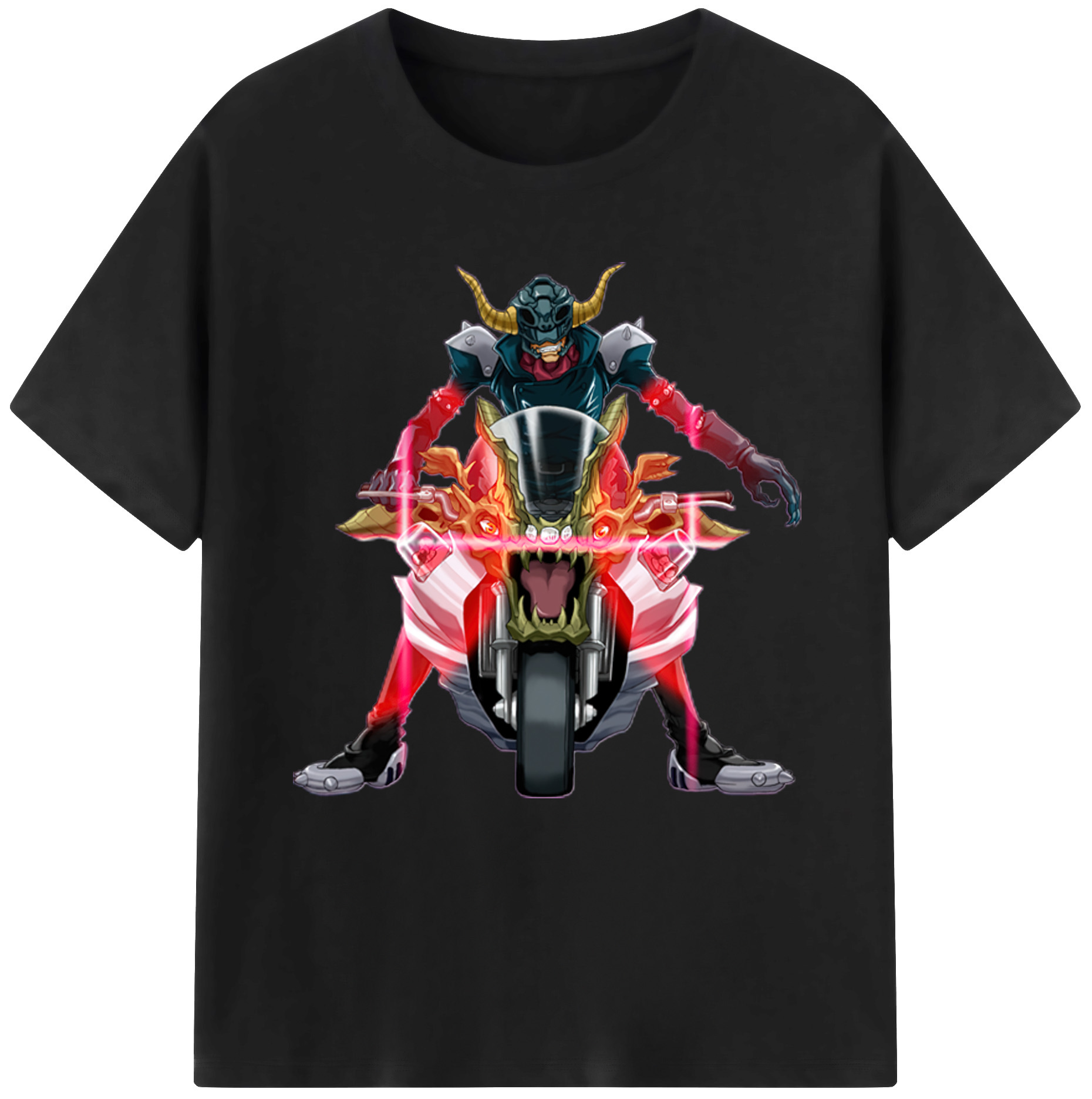 （画像用） 遊☆戯☆王 Yu-Gi-Oh! レディースカジュアルプリントTシャツ（綿100％）