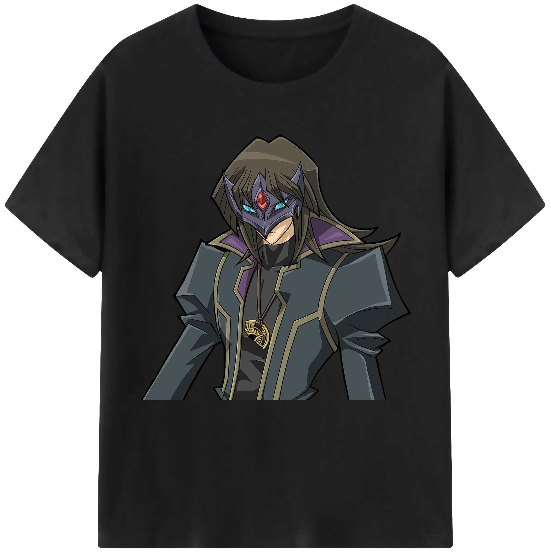 （画像用） 遊☆戯☆王 Yu-Gi-Oh! レディースカジュアルプリントTシャツ（綿100％）