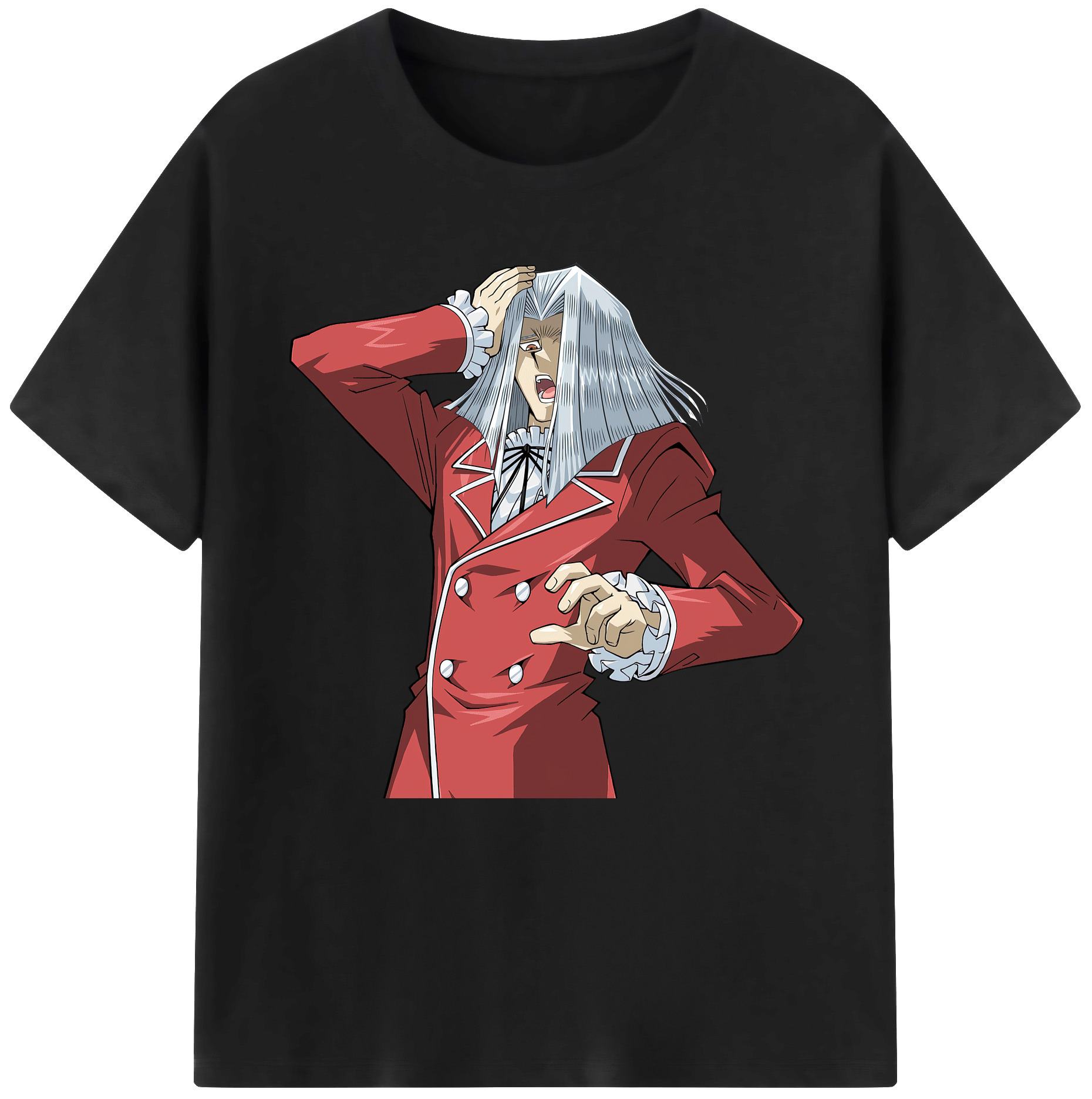 （画像用） 遊☆戯☆王 Yu-Gi-Oh! レディースカジュアルプリントTシャツ（綿100％）