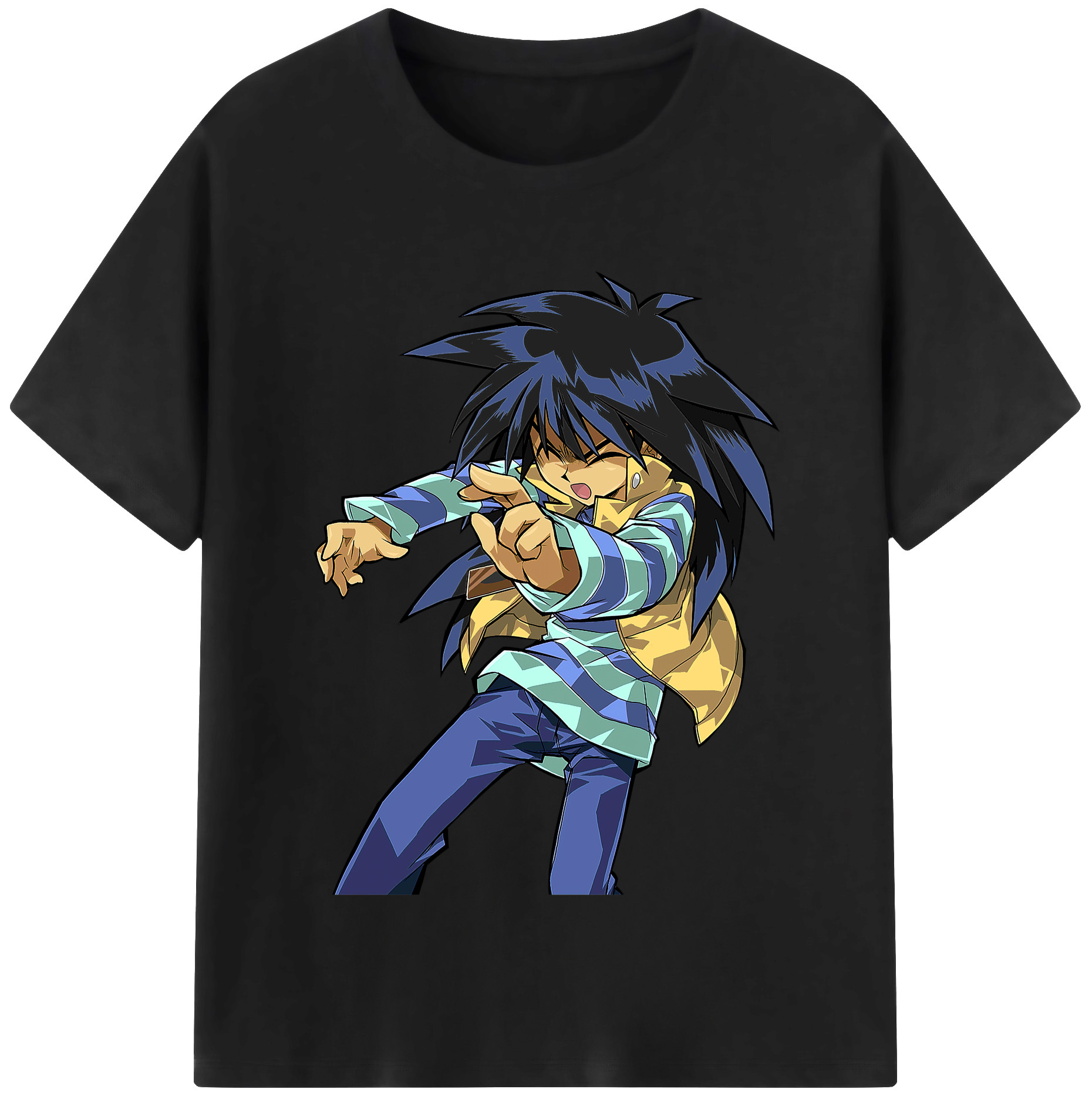 （画像用） 遊☆戯☆王 Yu-Gi-Oh! レディースカジュアルプリントTシャツ（綿100％）