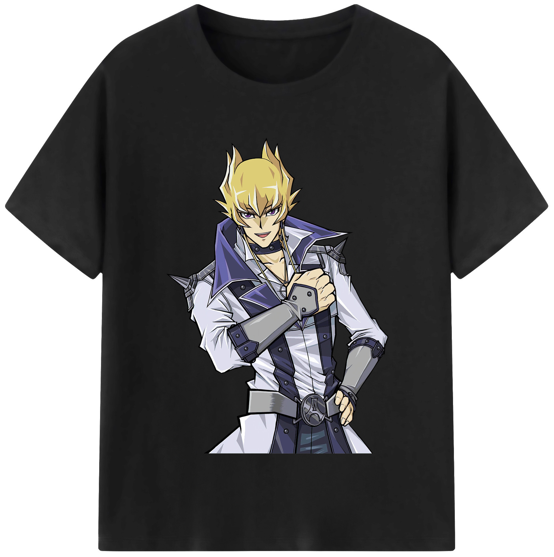 （画像用） 遊☆戯☆王 Yu-Gi-Oh! レディースカジュアルプリントTシャツ（綿100％）