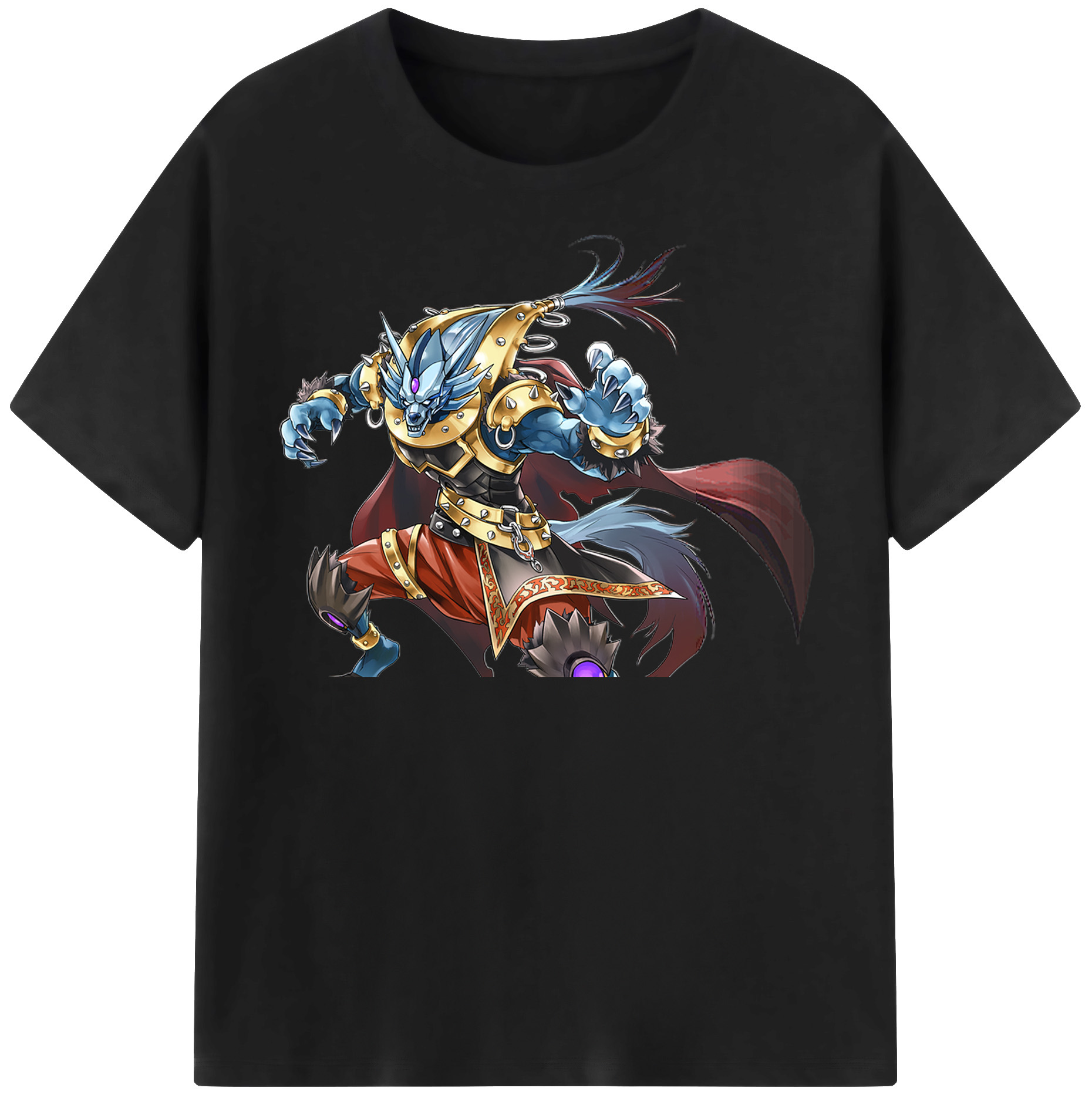 （画像用） 遊☆戯☆王 Yu-Gi-Oh! レディースカジュアルプリントTシャツ（綿100％）