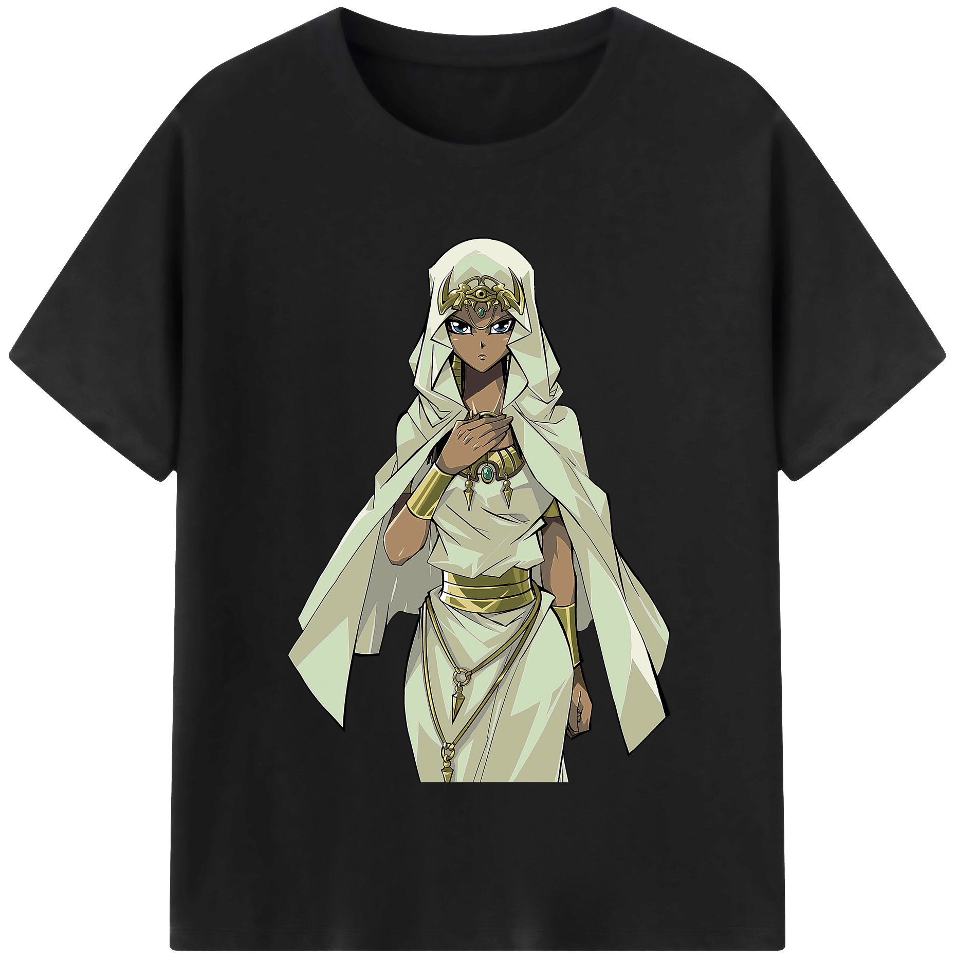 （画像用） 遊☆戯☆王 Yu-Gi-Oh! レディースカジュアルプリントTシャツ（綿100％）