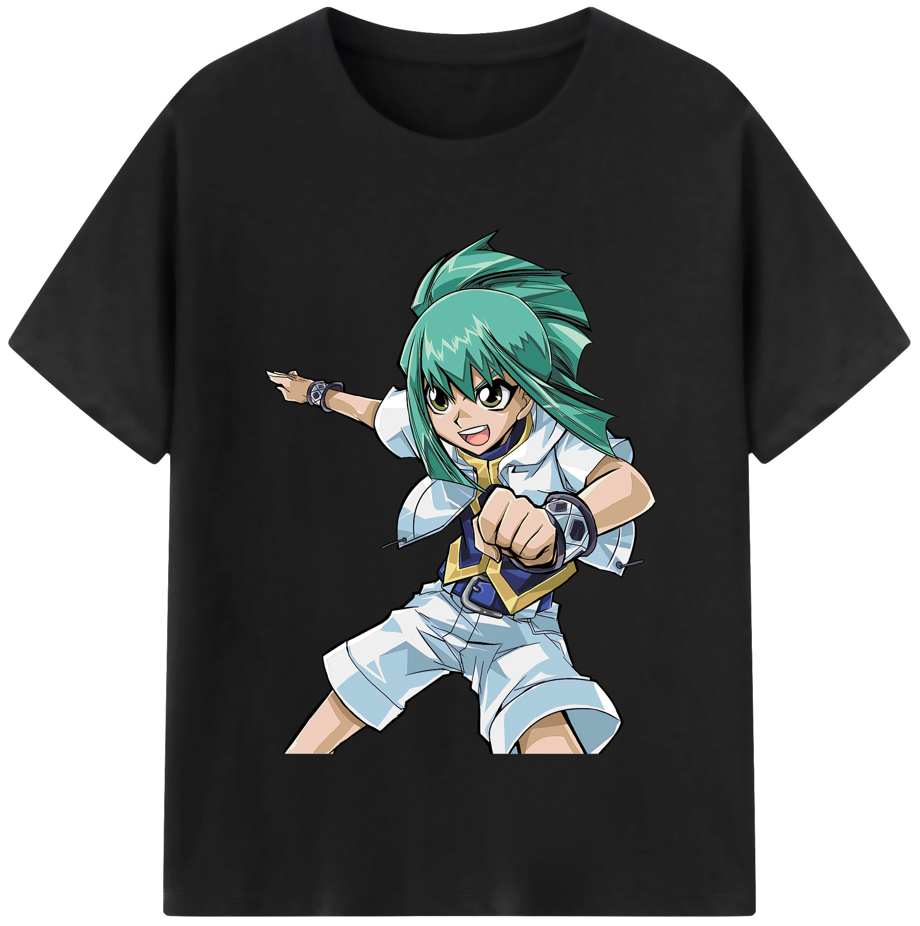 （画像用） 遊☆戯☆王 Yu-Gi-Oh! レディースカジュアルプリントTシャツ（綿100％）