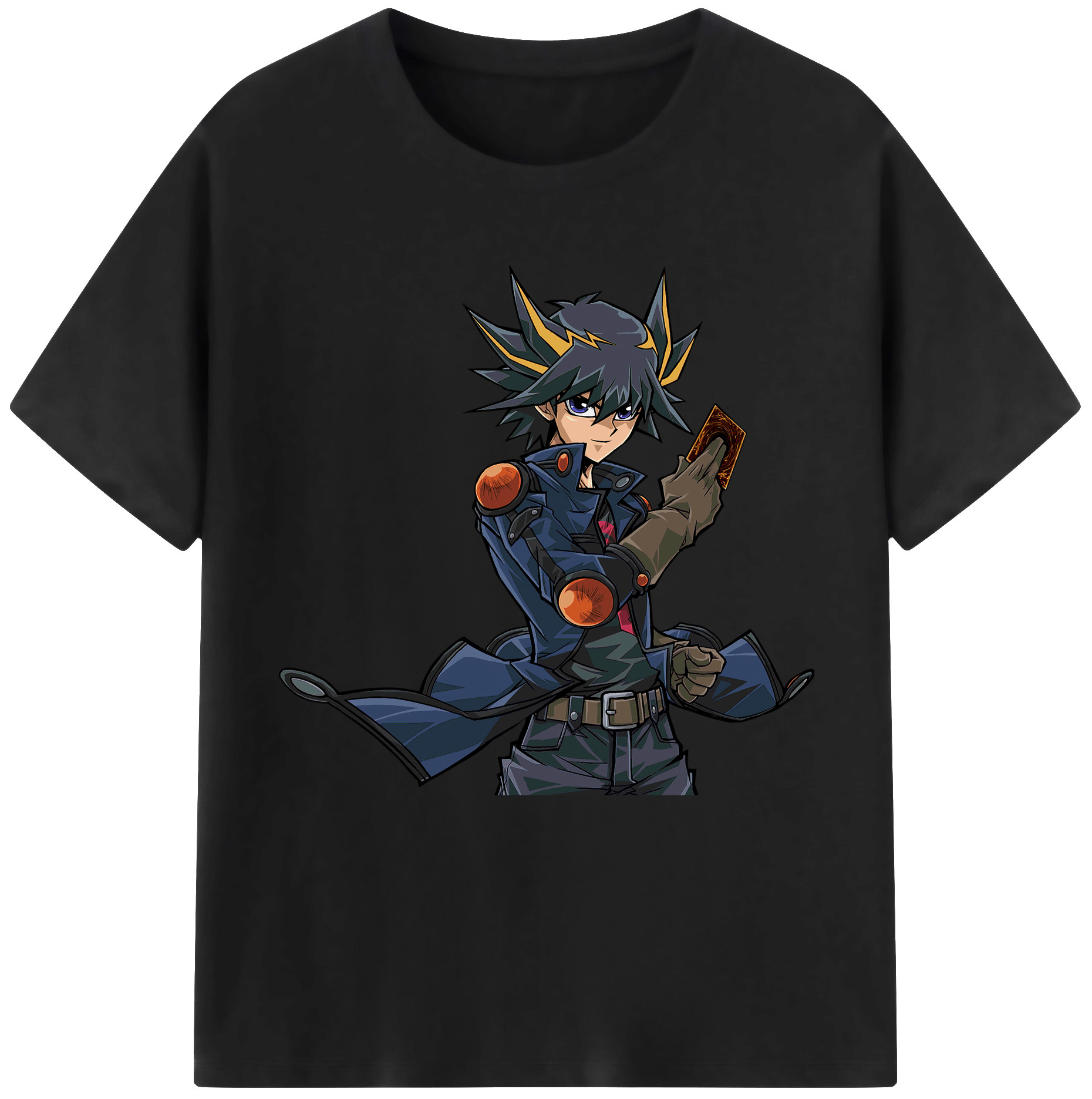 （画像用） 遊☆戯☆王 Yu-Gi-Oh! レディースカジュアルプリントTシャツ（綿100％）