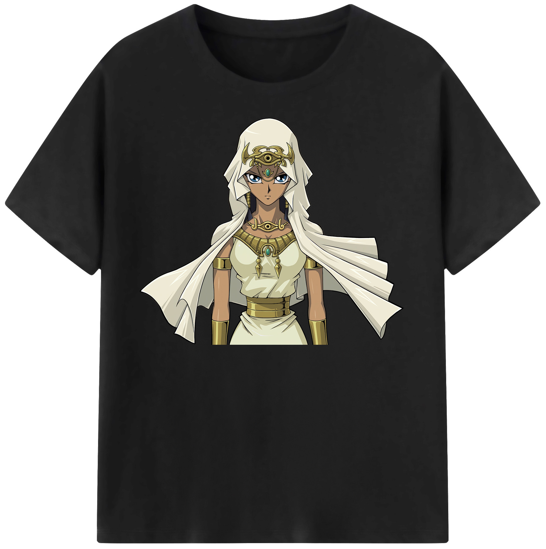 （画像用） 遊☆戯☆王 Yu-Gi-Oh! レディースカジュアルプリントTシャツ（綿100％）
