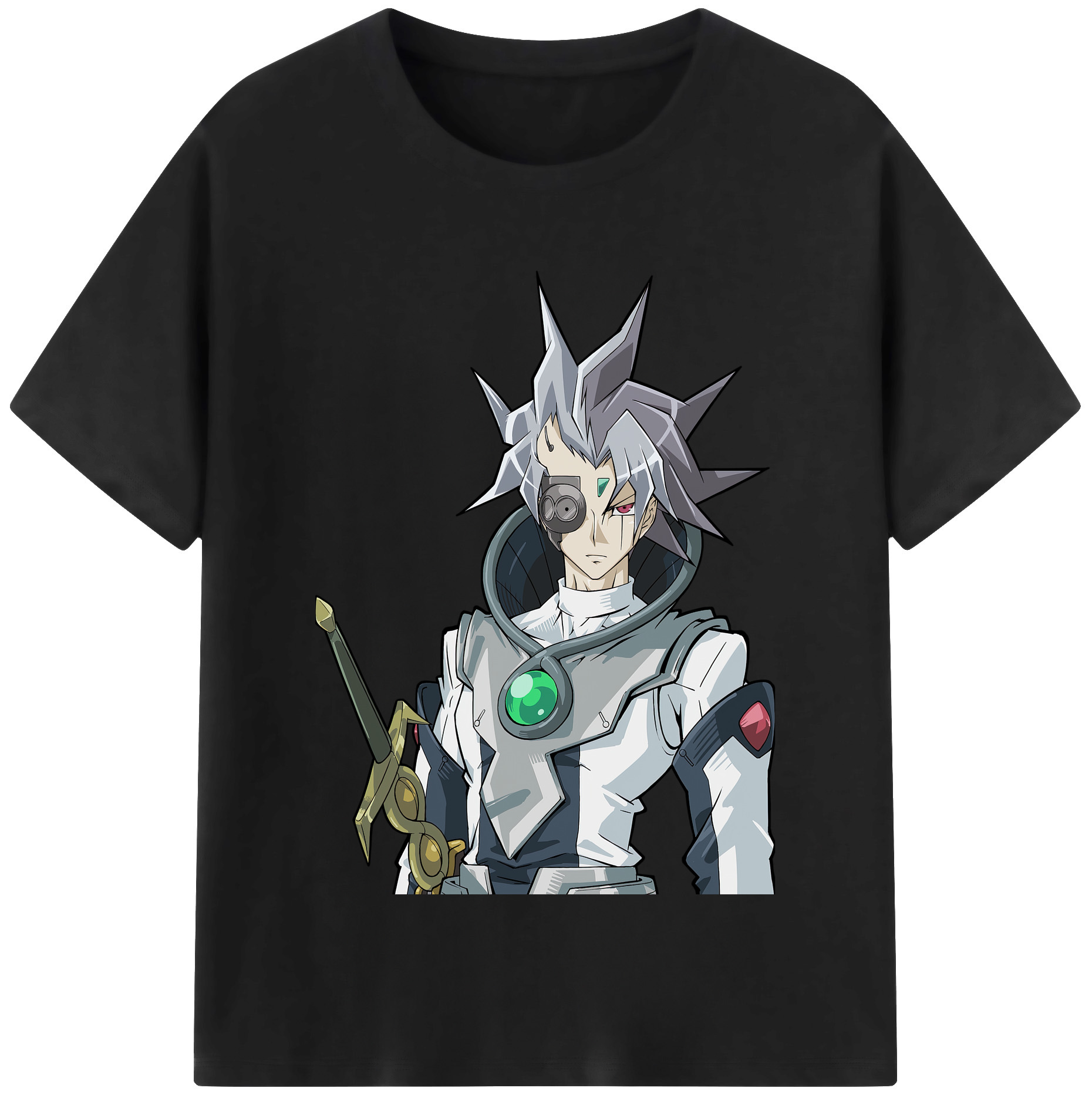 （画像用） 遊☆戯☆王 Yu-Gi-Oh! レディースカジュアルプリントTシャツ（綿100％）