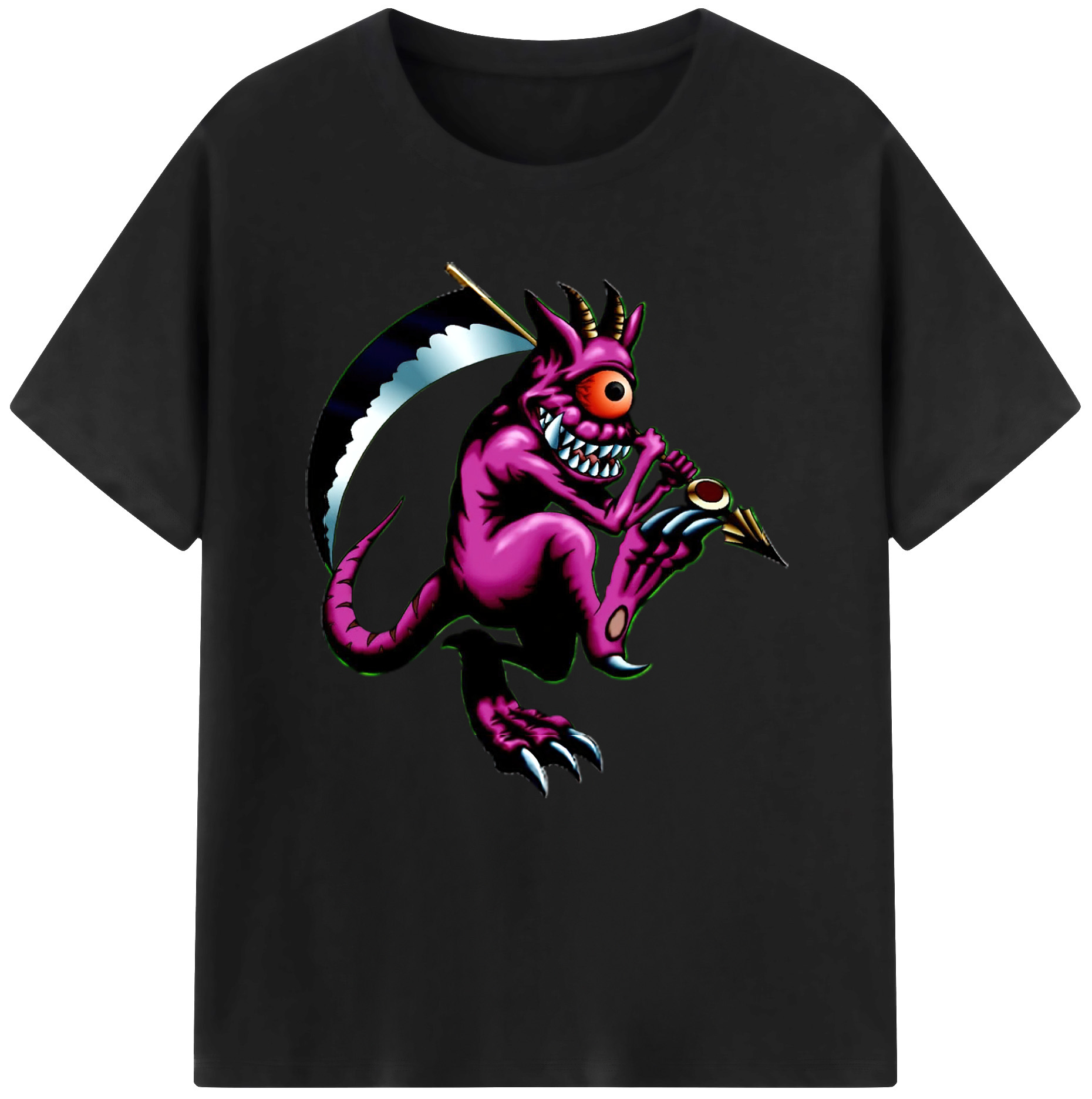 （画像用） 遊☆戯☆王 Yu-Gi-Oh! レディースカジュアルプリントTシャツ（綿100％）