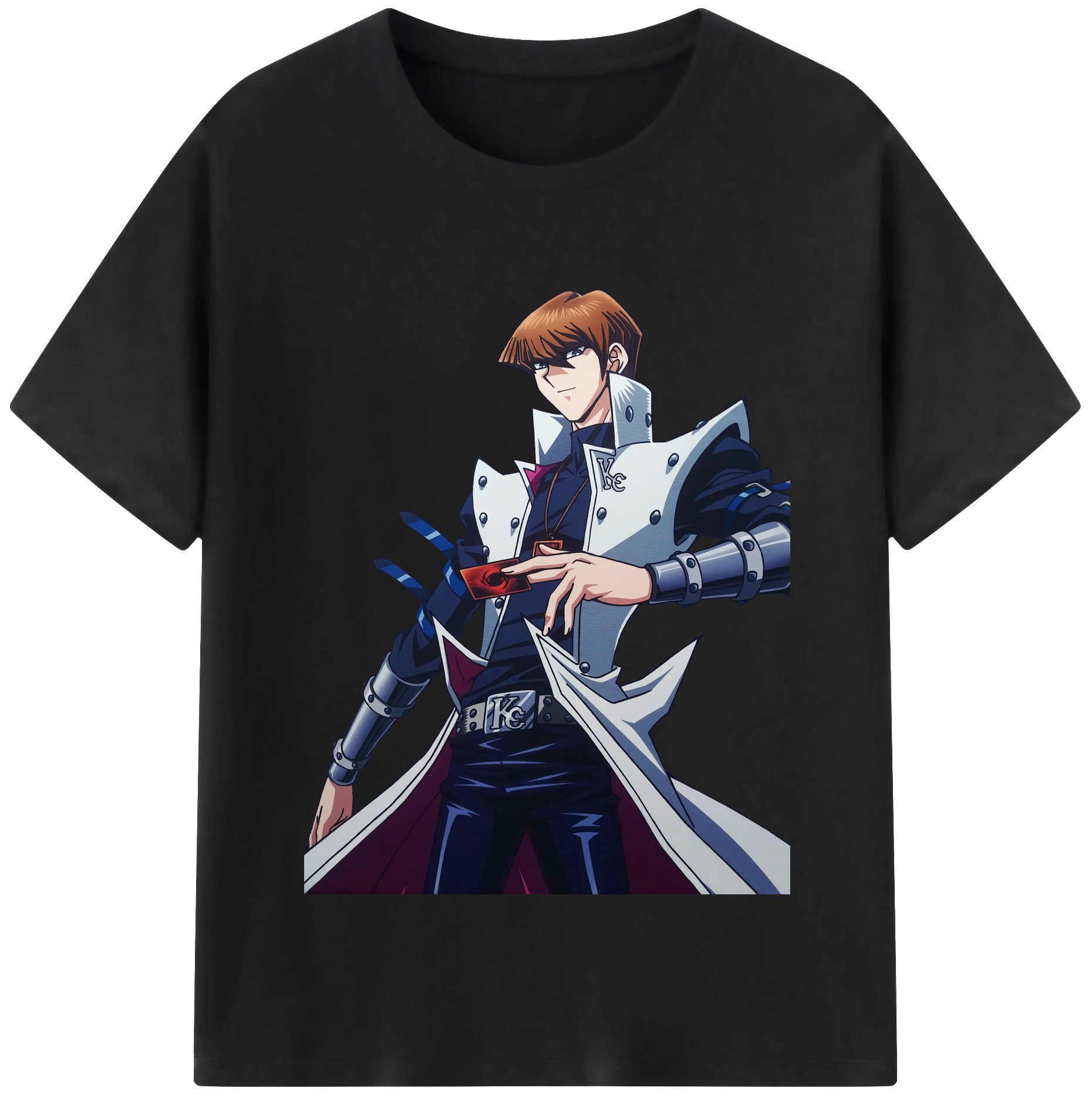 （画像用） 遊☆戯☆王 Yu-Gi-Oh! レディースカジュアルプリントTシャツ（綿100％）