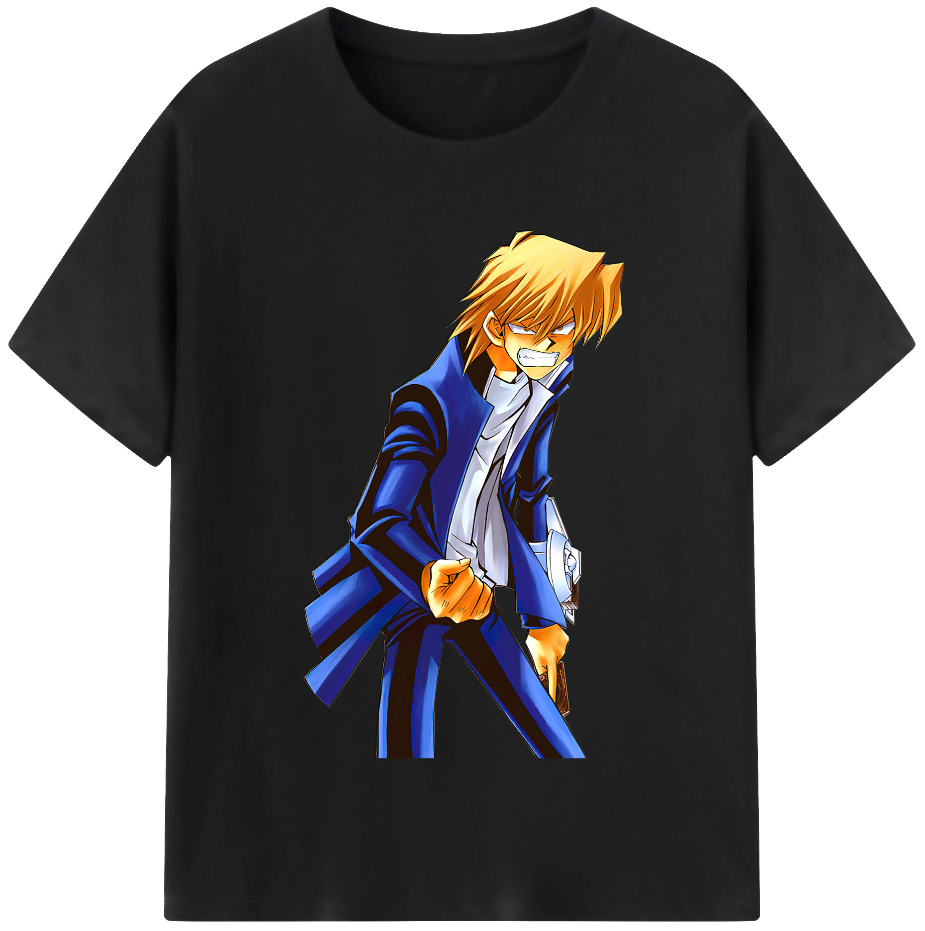 （画像用） 遊☆戯☆王 Yu-Gi-Oh! レディースカジュアルプリントTシャツ（綿100％）