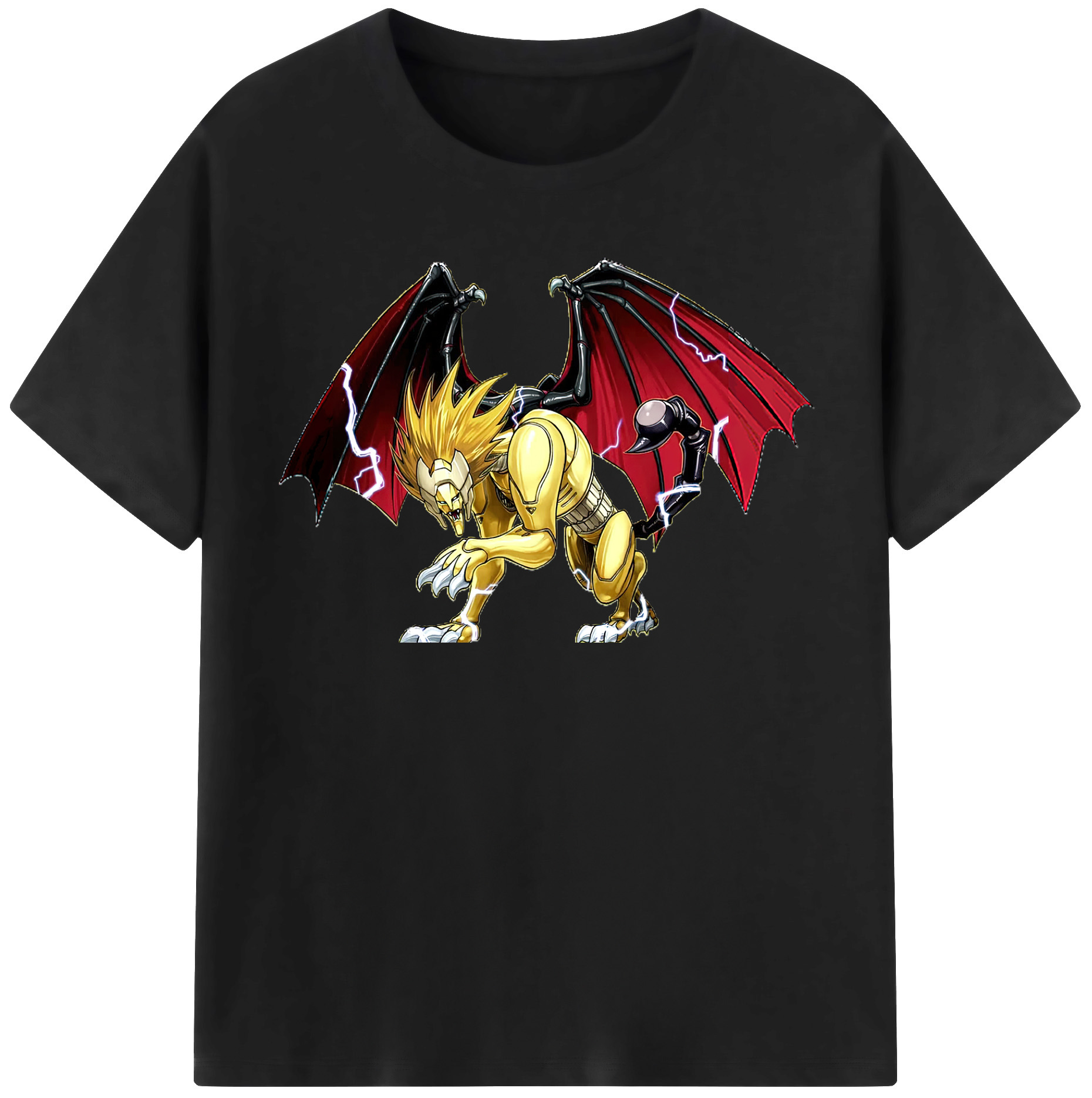 （画像用） 遊☆戯☆王 Yu-Gi-Oh! レディースカジュアルプリントTシャツ（綿100％）