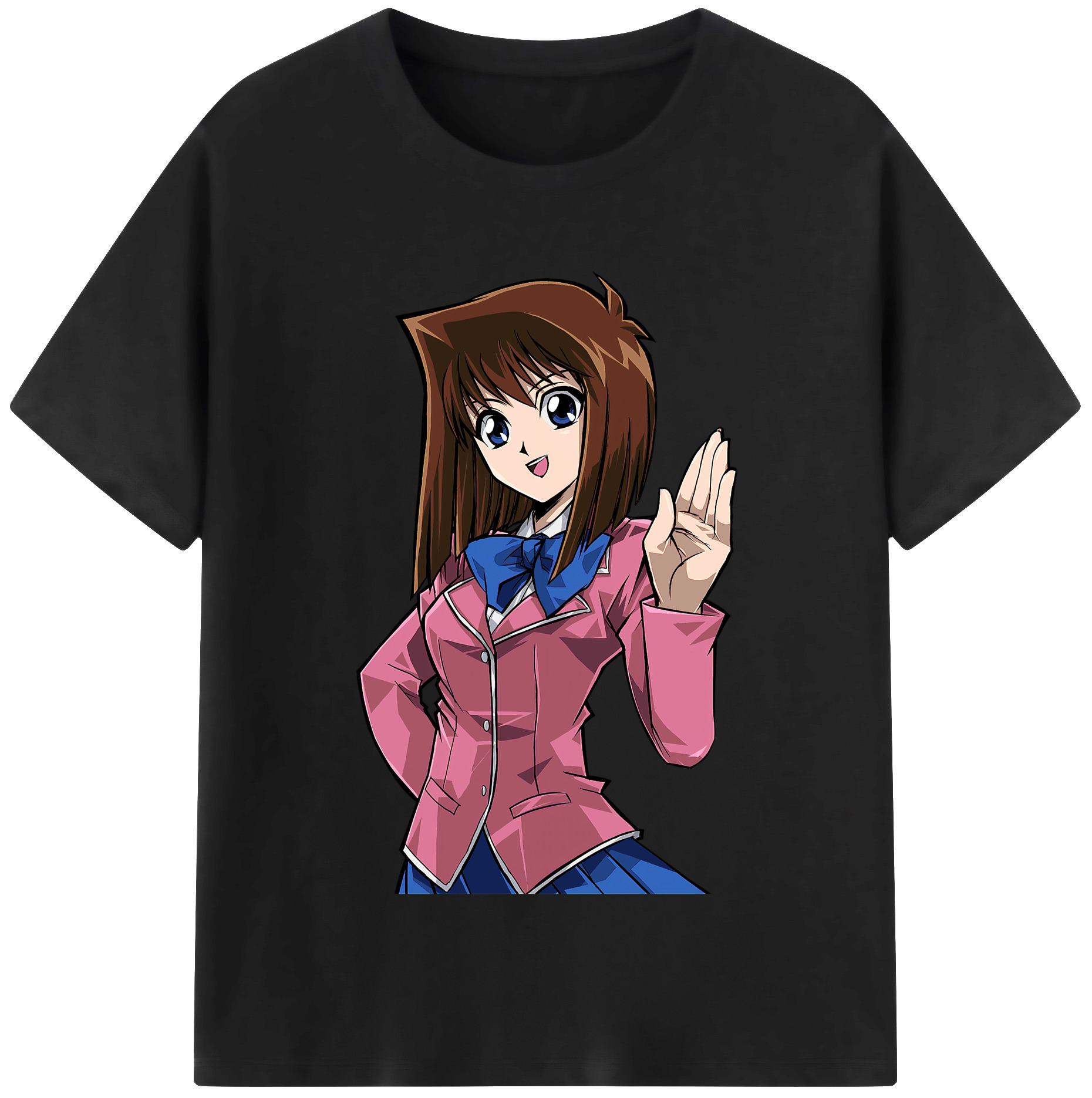 （画像用） 遊☆戯☆王 Yu-Gi-Oh! レディースカジュアルプリントTシャツ（綿100％）